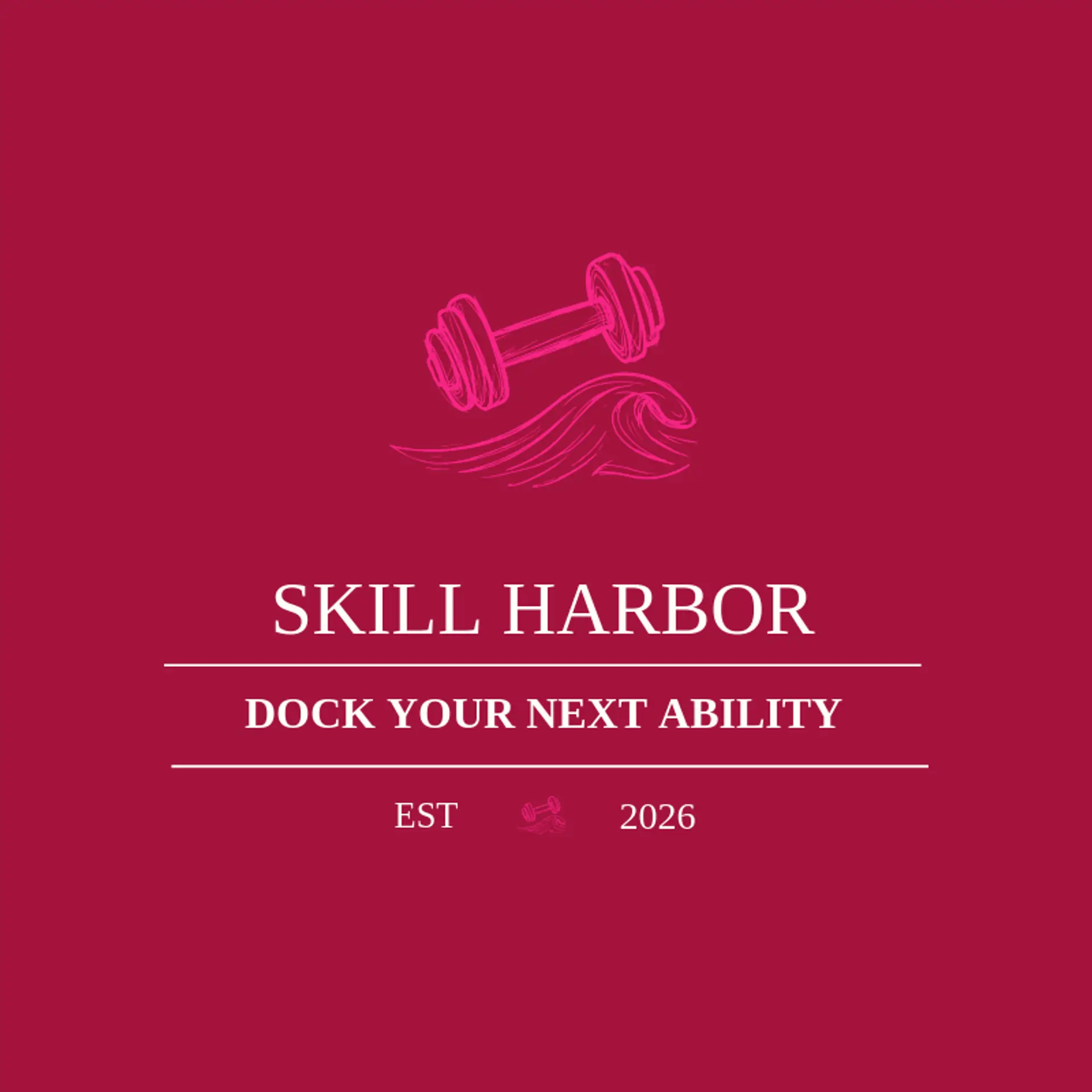 Skill Harbor logo for training