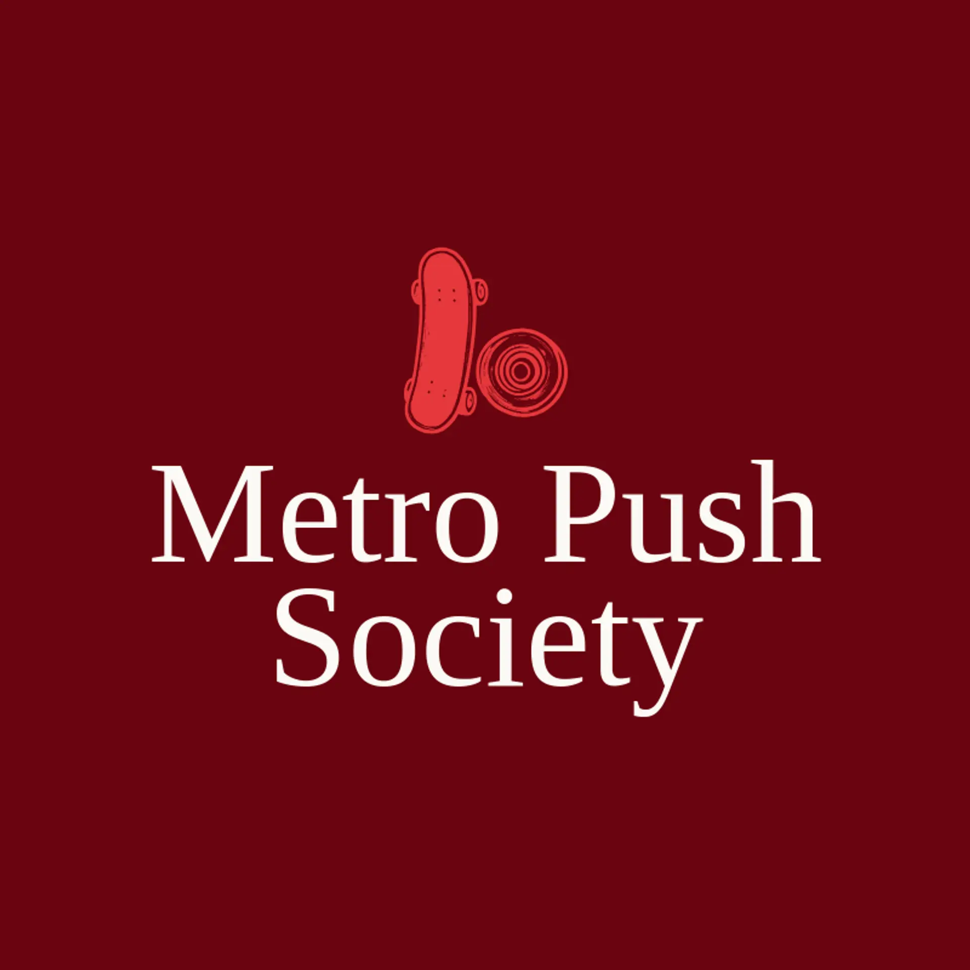 Metro Push Society logo for skate