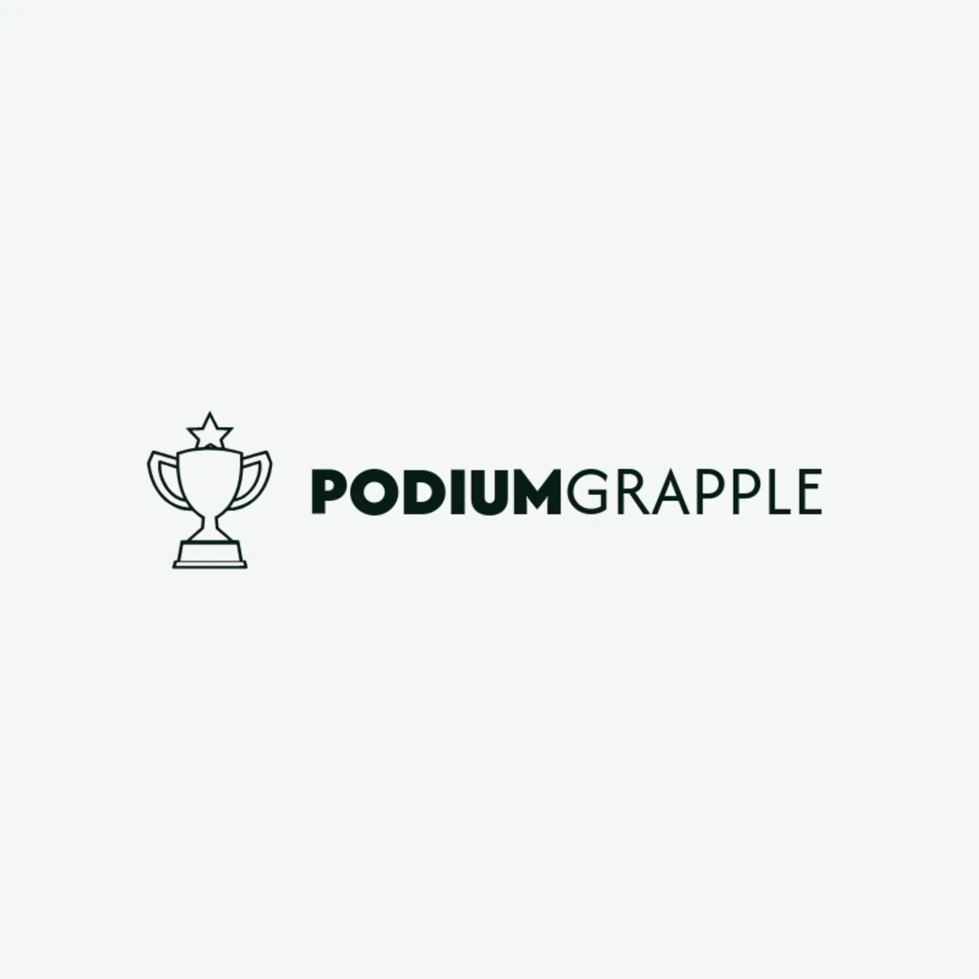 Podium Grapple logo for wrestling