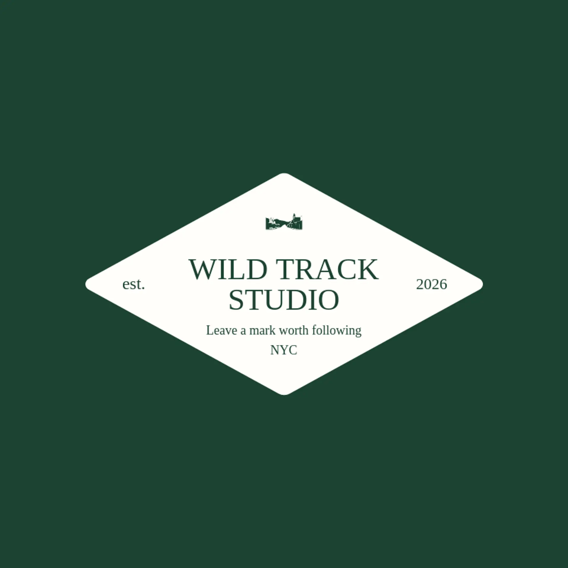 Wild Track Studio logo for outback