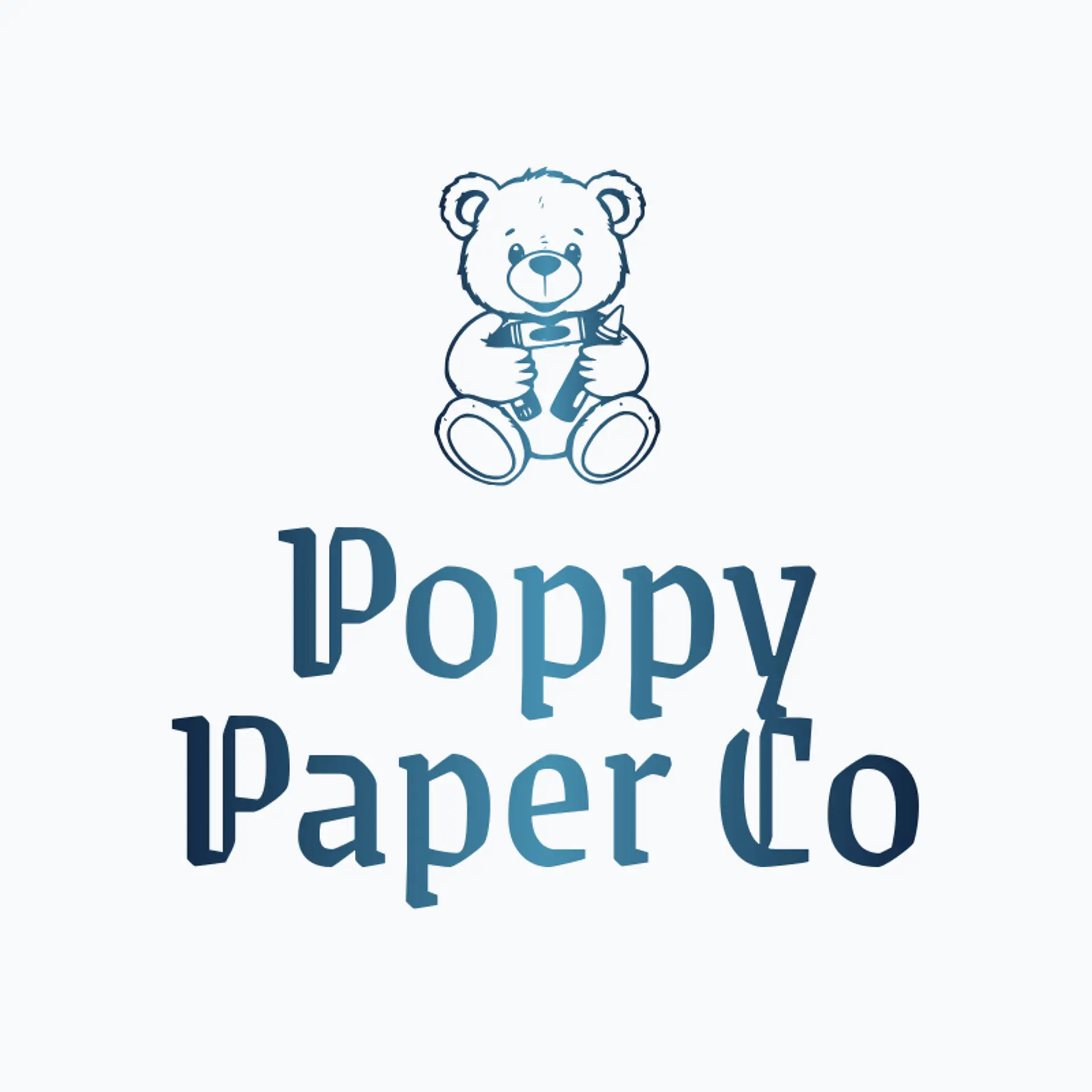 Poppy Paper Co logo for crayon