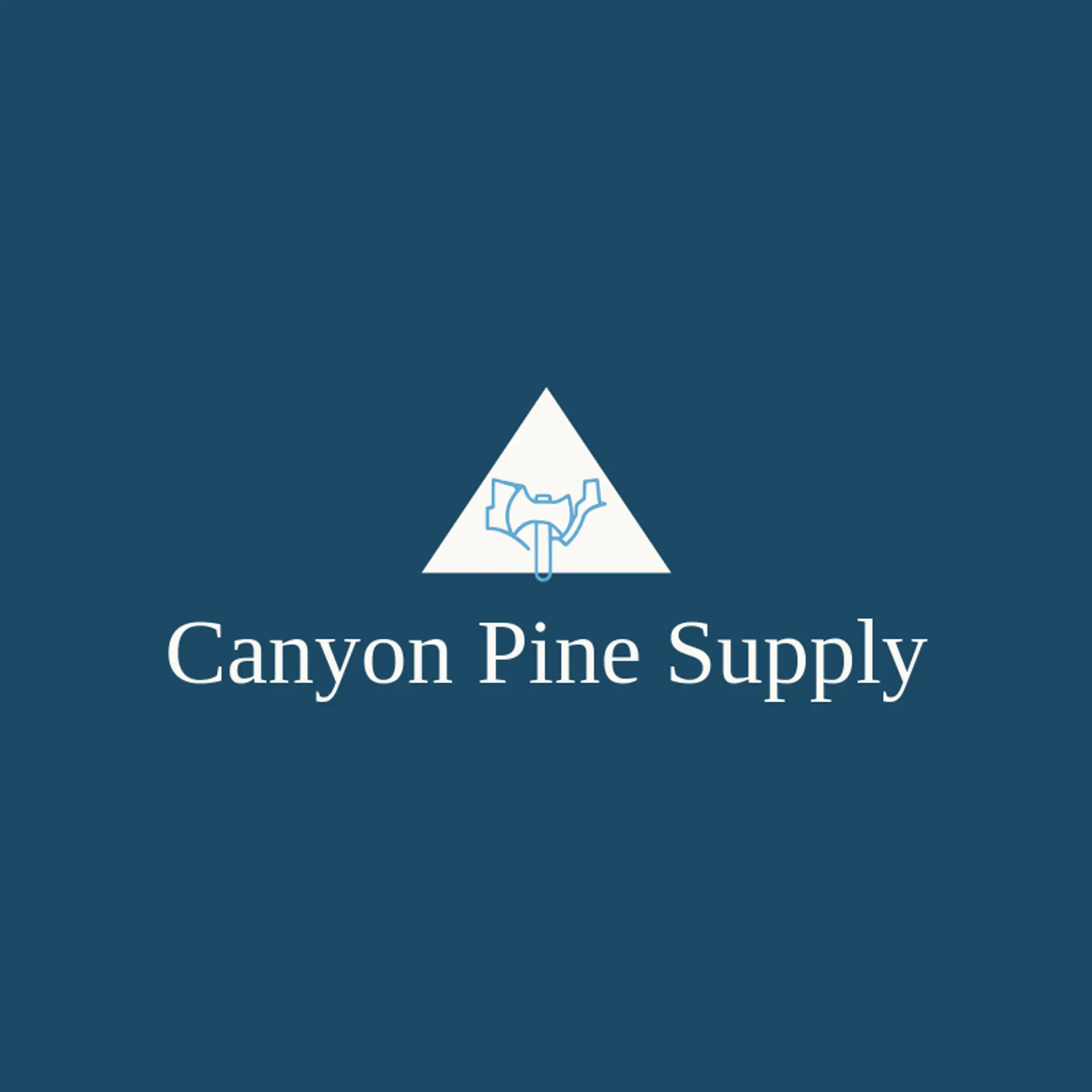 Canyon Pine Supply logo for tomahawk