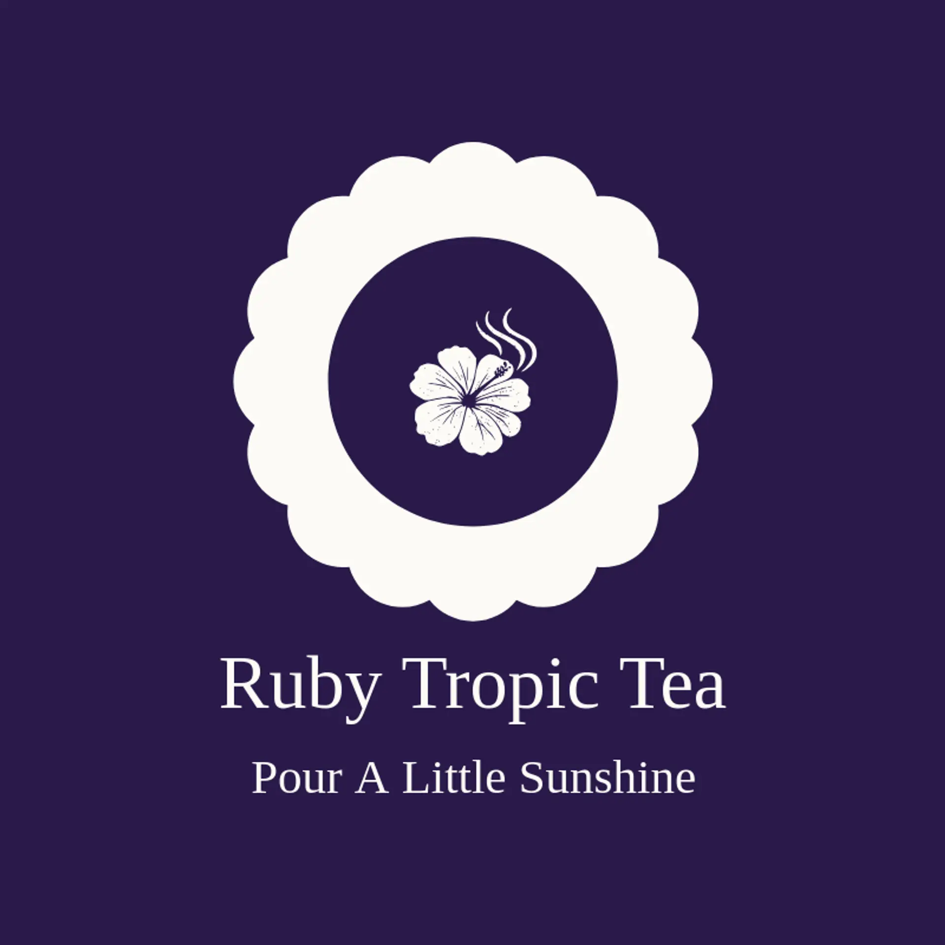 Ruby Tropic Tea logo for hibiscus