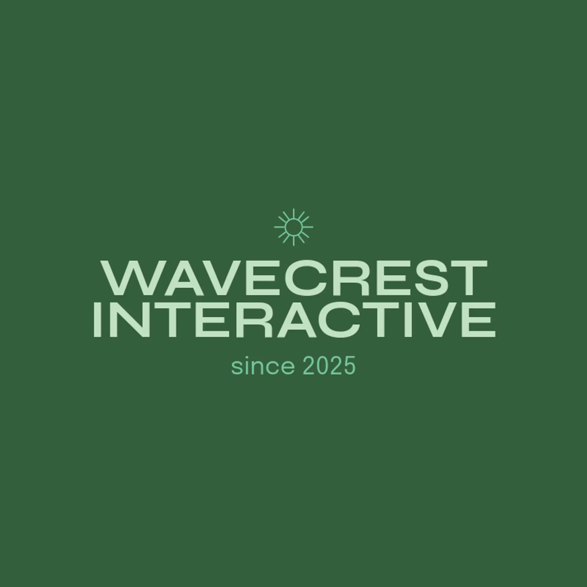 Wavecrest Interactive logo for app