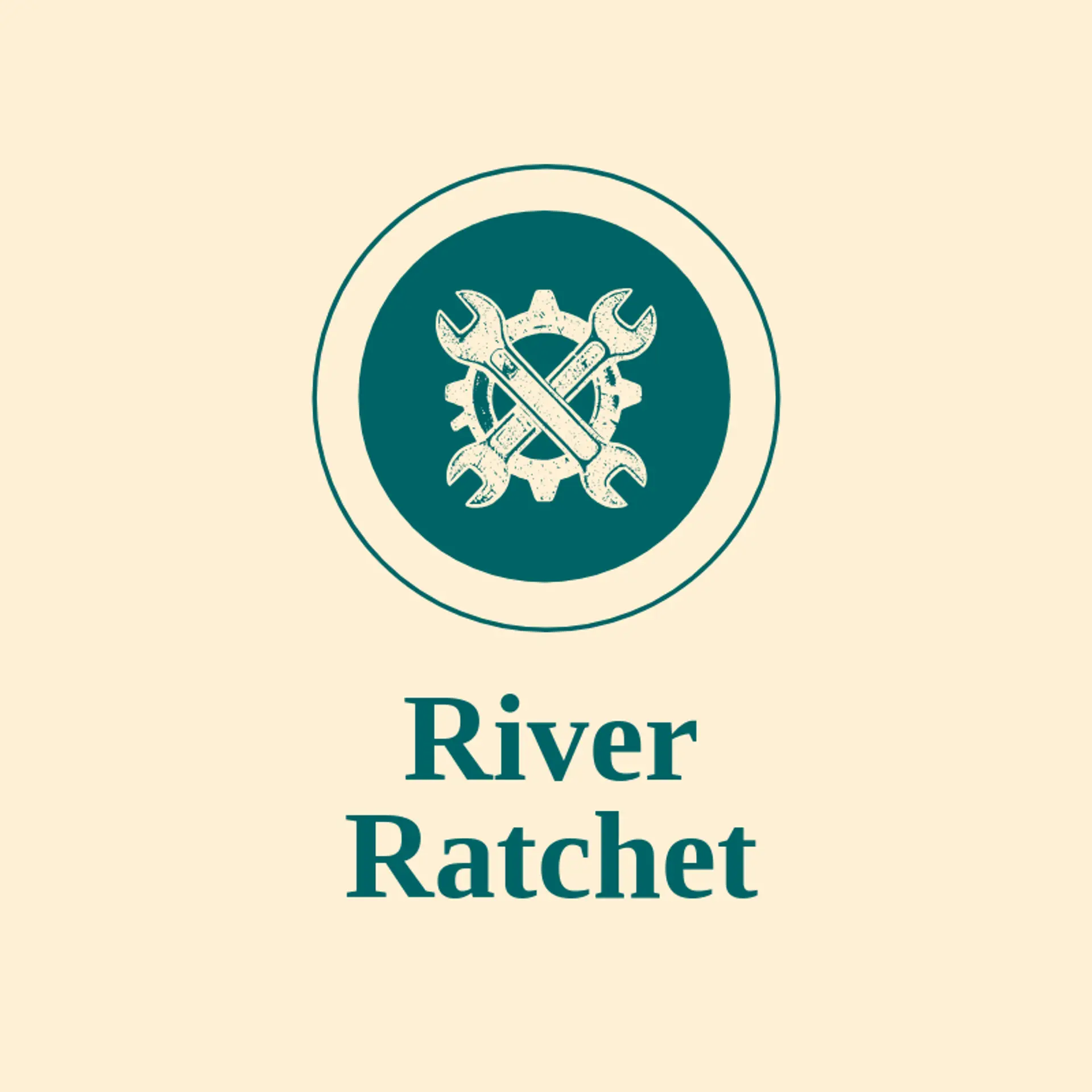 River Ratchet logo for gear
