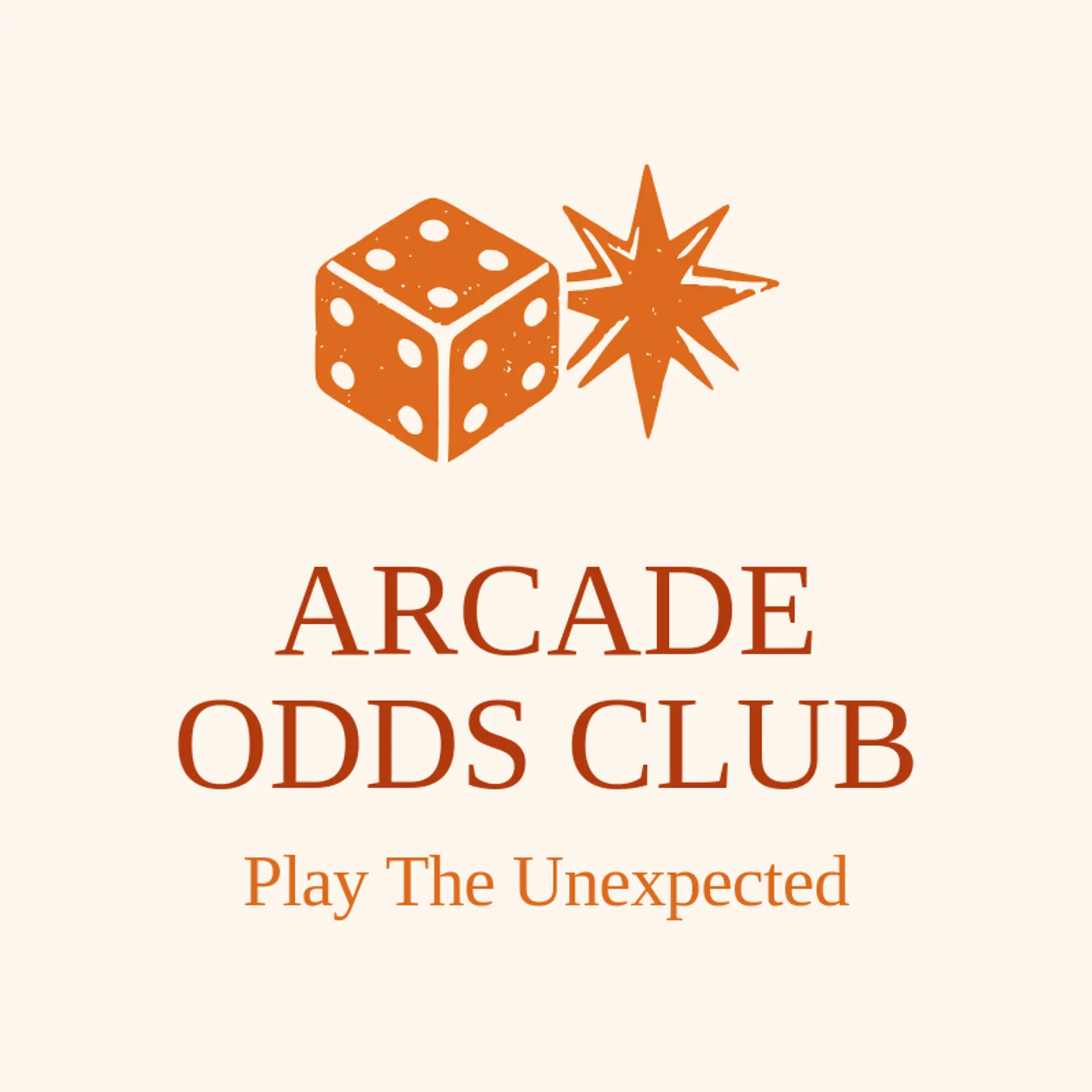 Arcade Odds Club logo for dice
