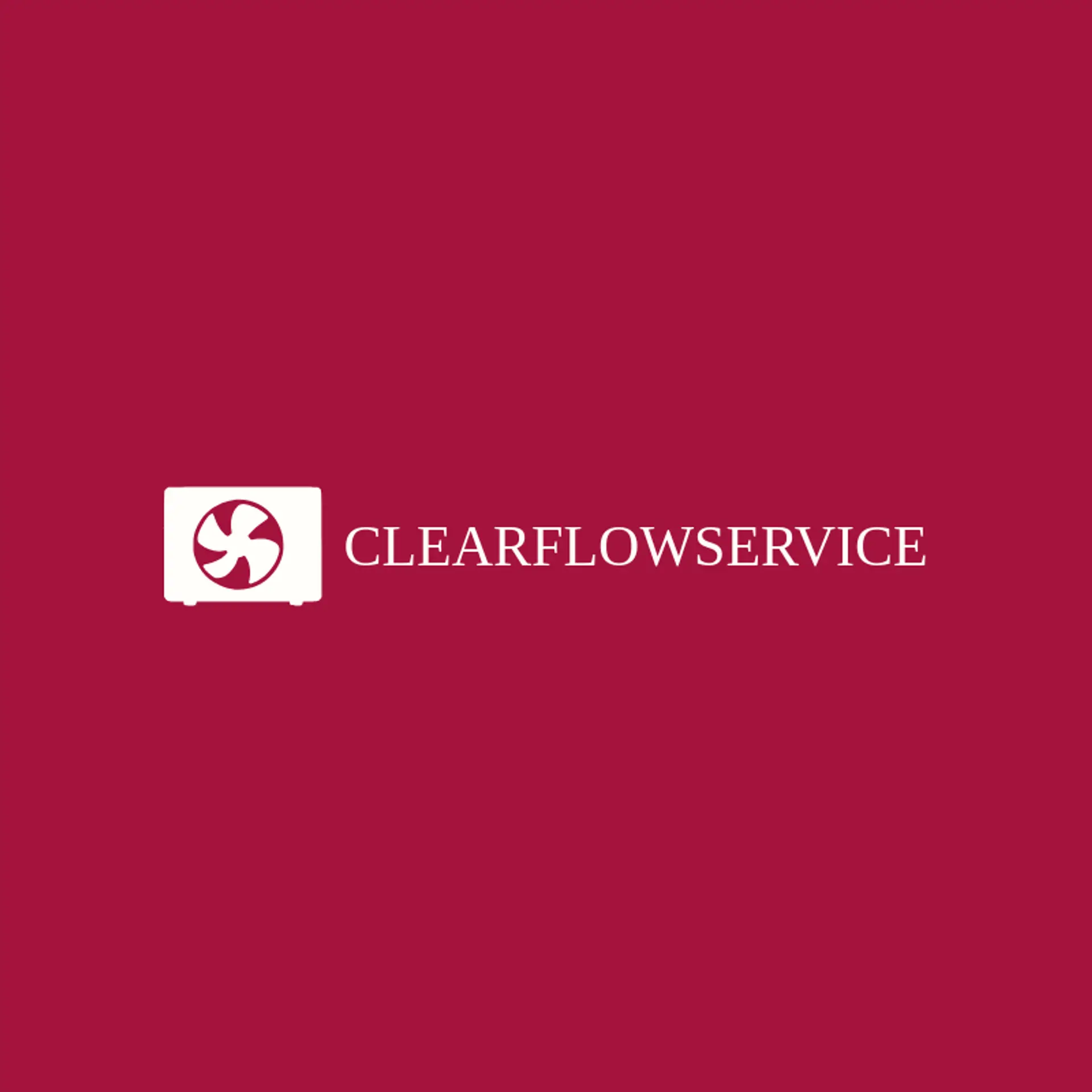 Clearflow Service logo for air conditioning