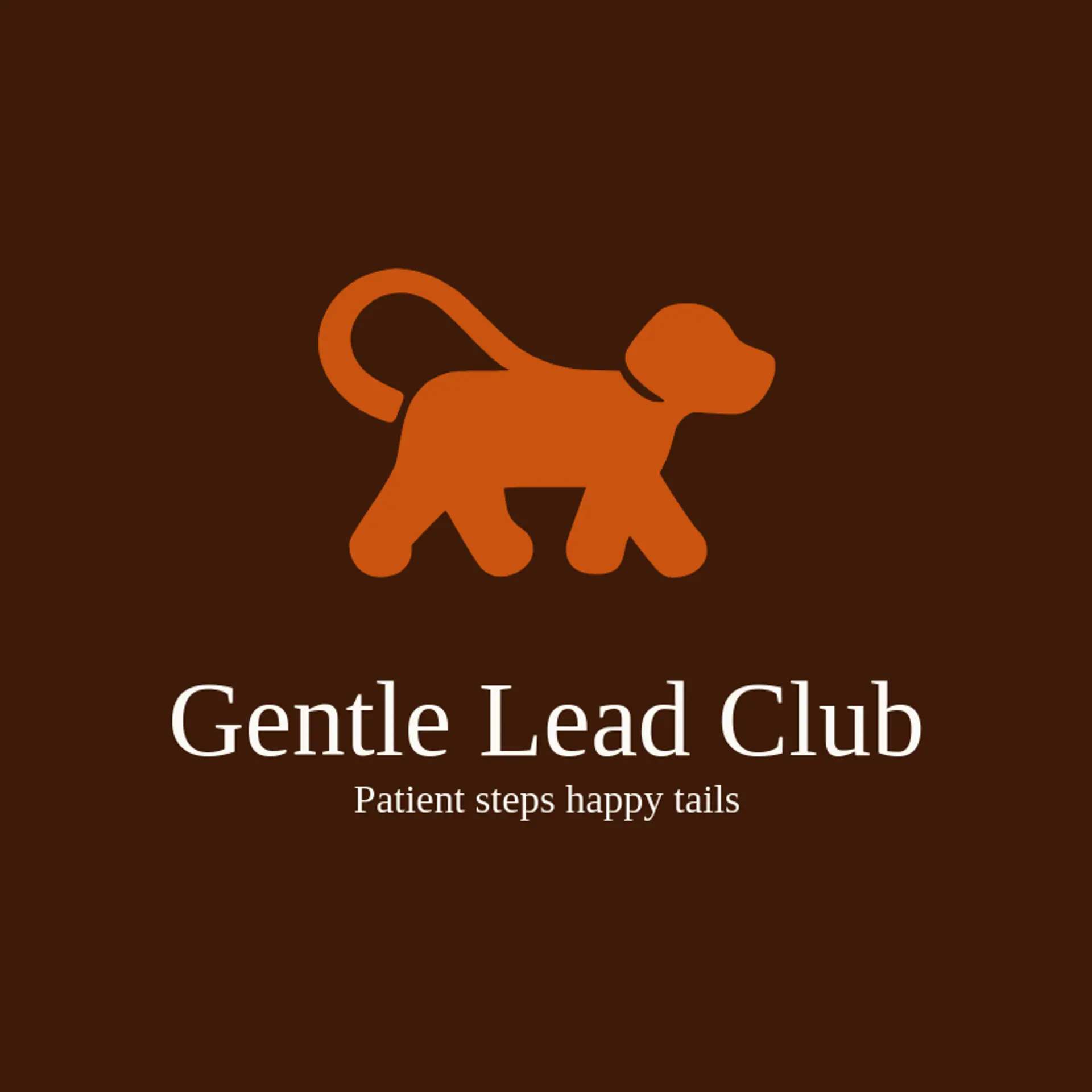 Gentle Lead Club logo for dog walking