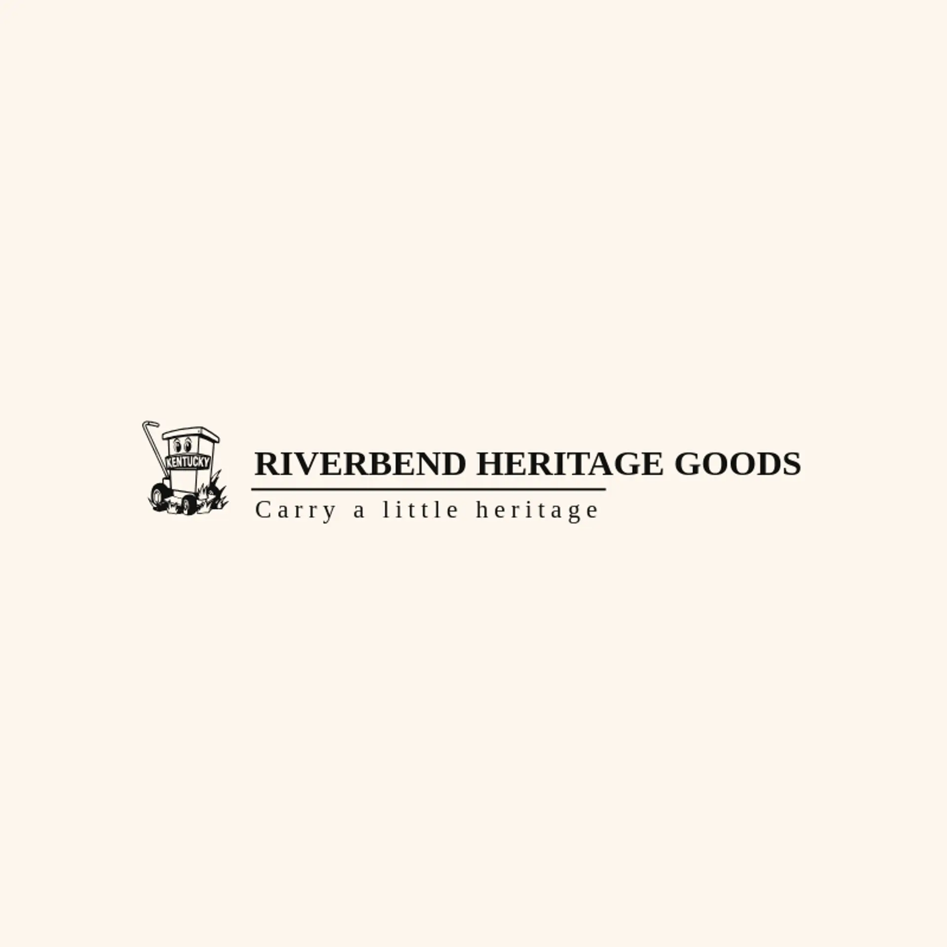 Riverbend Heritage Goods logo for kentucky