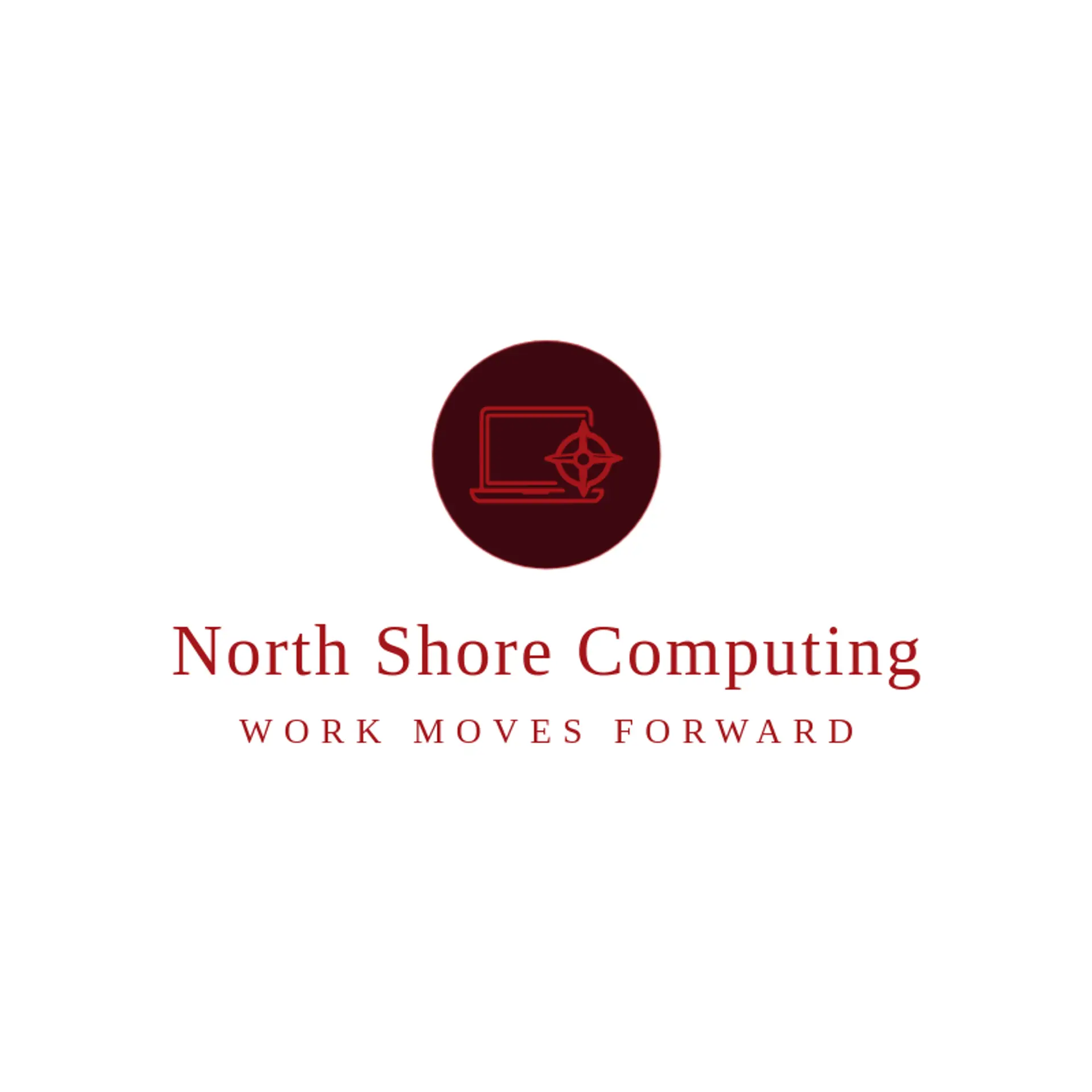 North Shore Computing logo for laptop