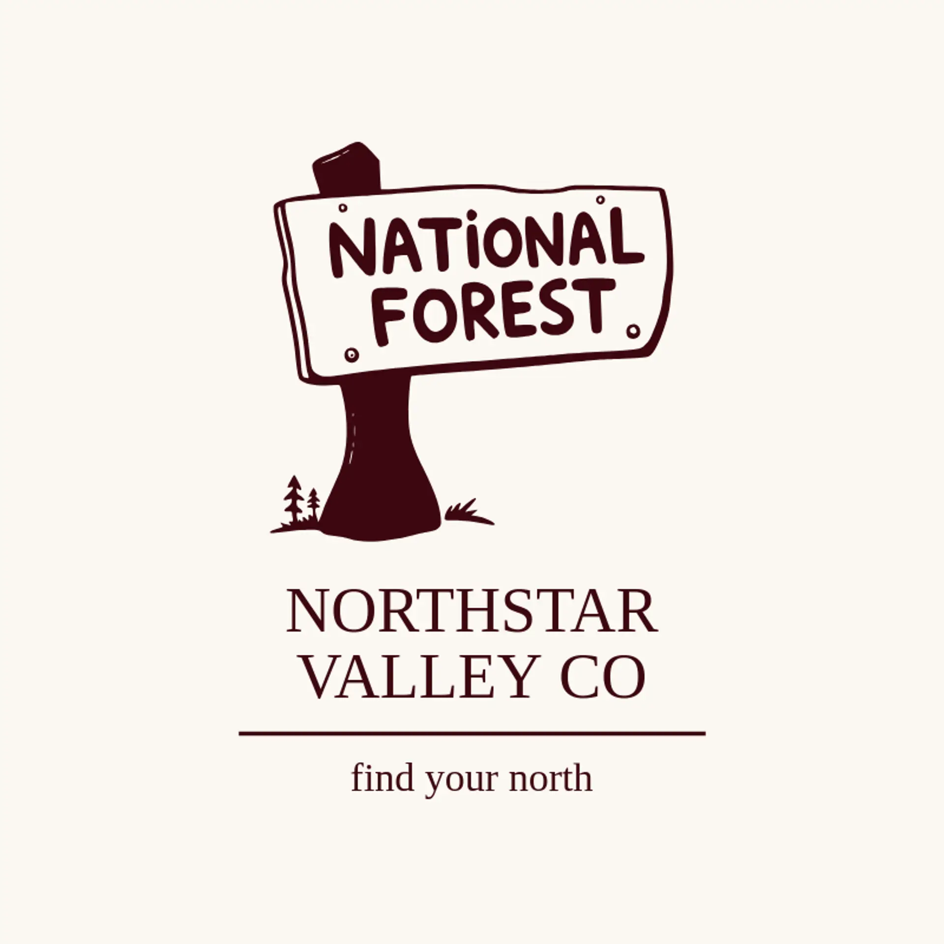 Northstar Valley Co logo for national park