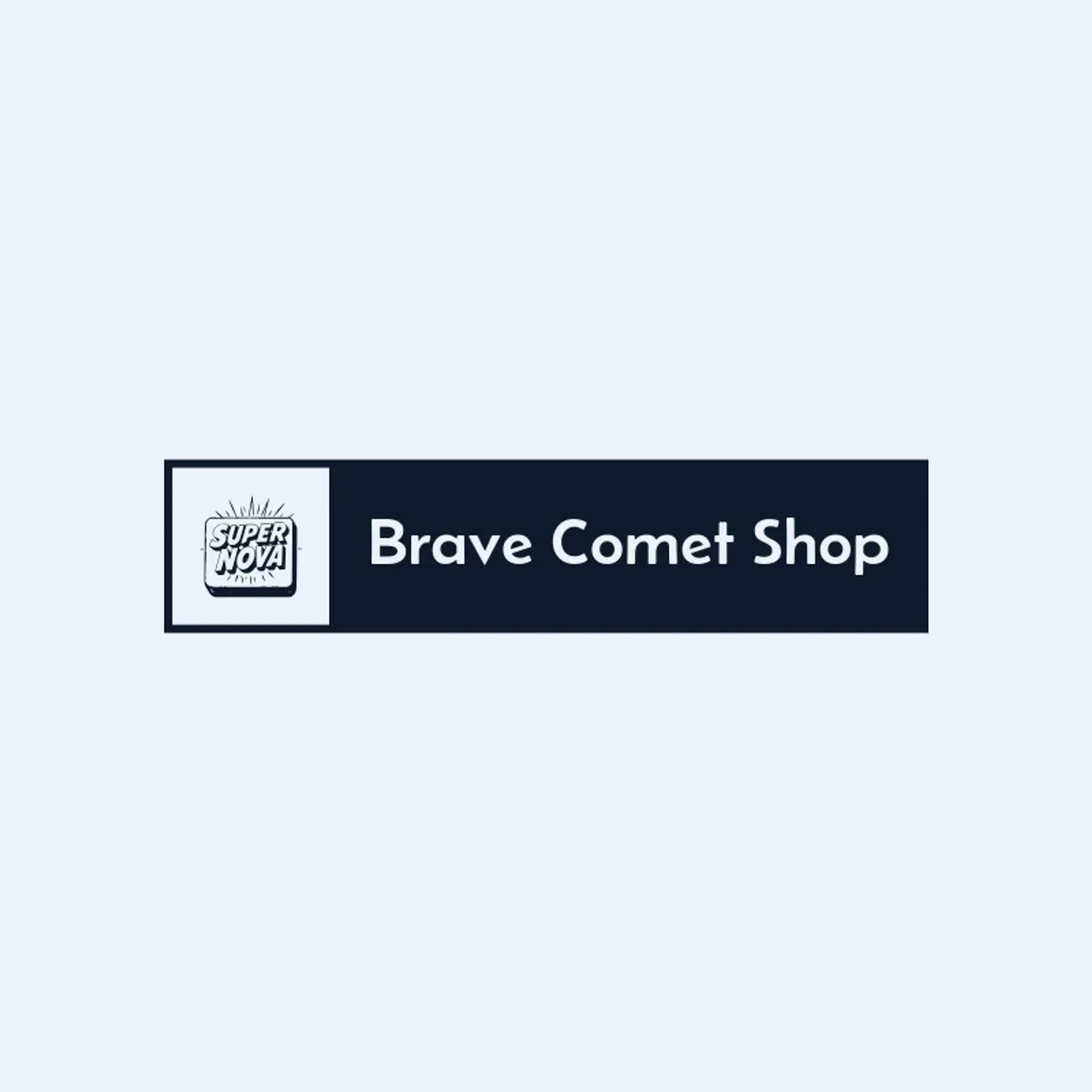 Brave Comet Shop logo for super