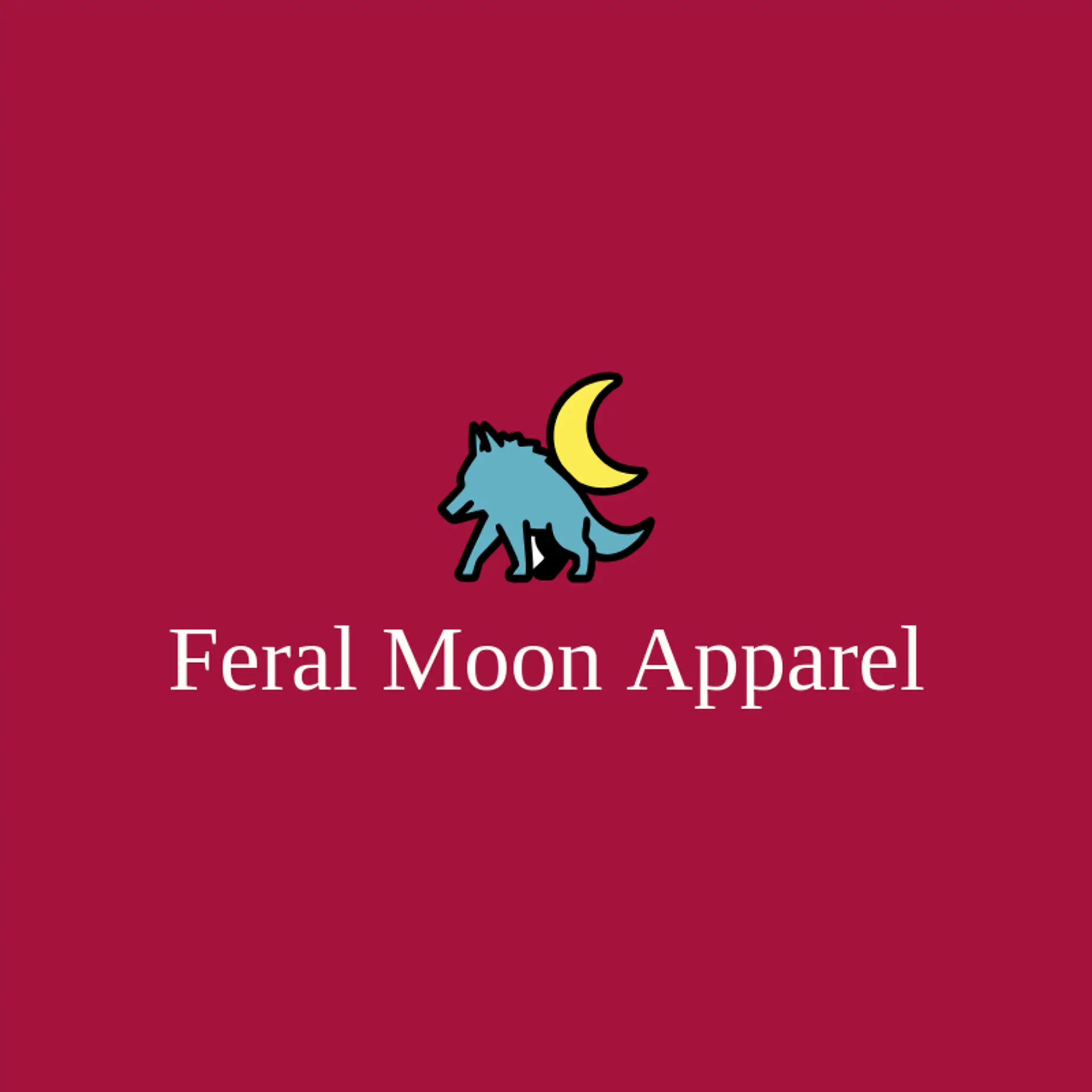Feral Moon Apparel logo for gothic