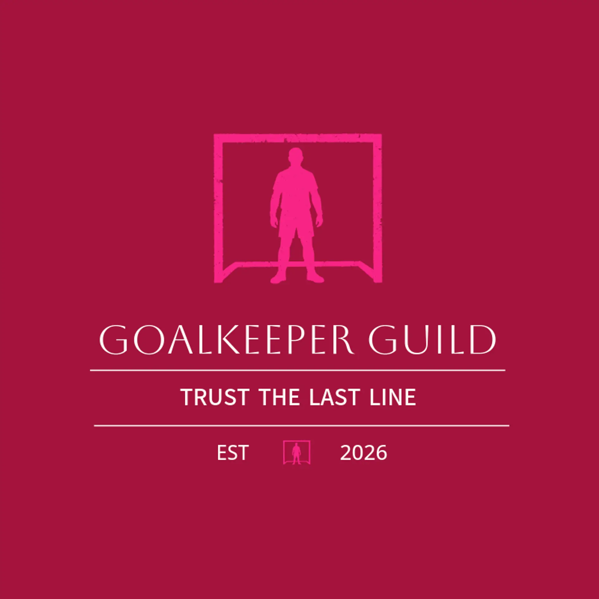 Goalkeeper Guild logo for soccer