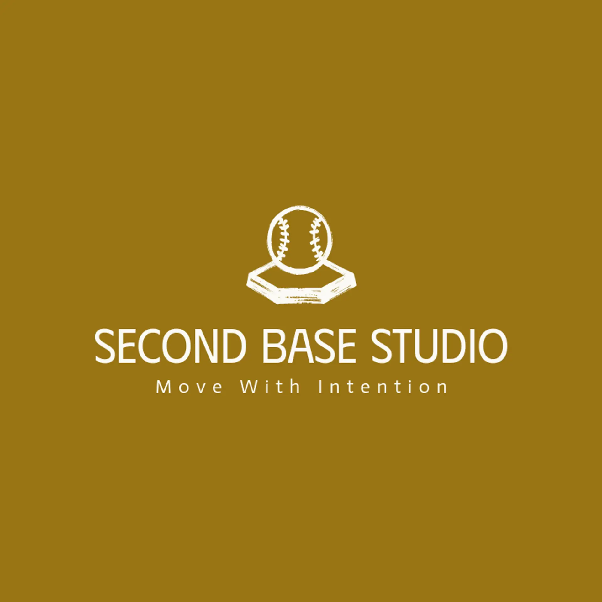 Second Base Studio logo for baseball