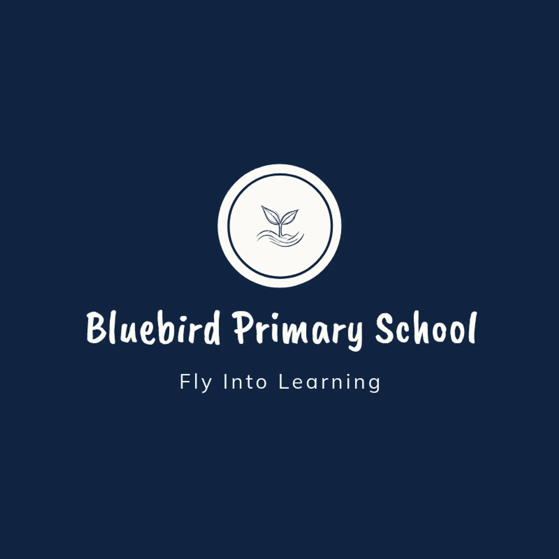 Bluebird Primary School logo for primary school