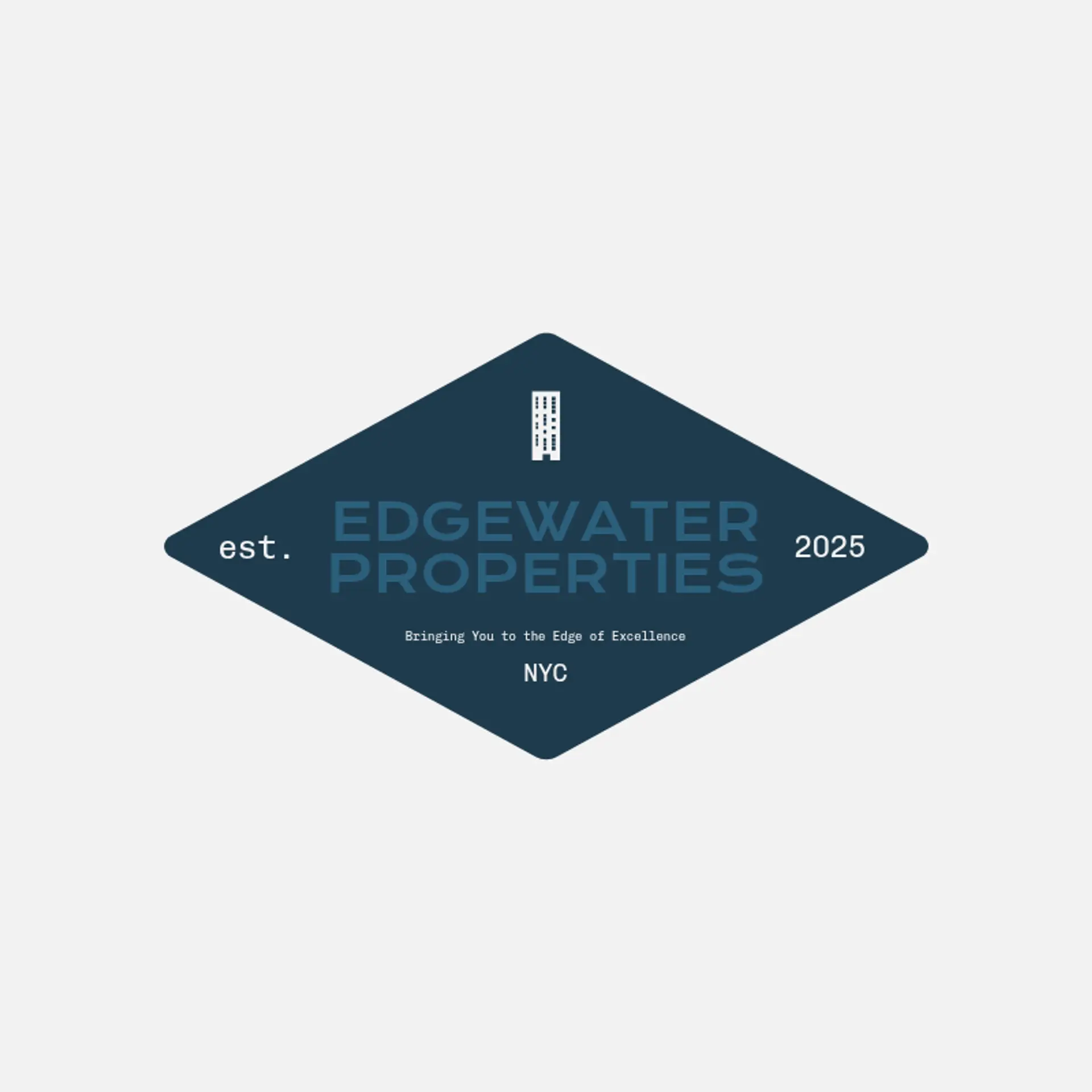 Edgewater Properties logo for commercial real estate