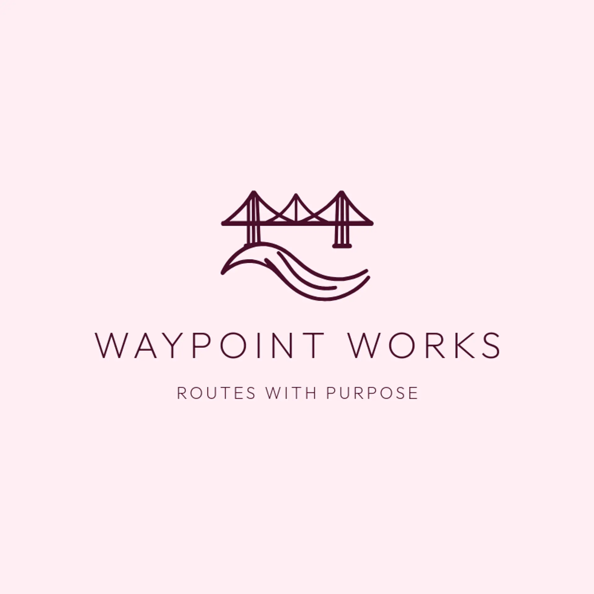 Waypoint Works logo for location