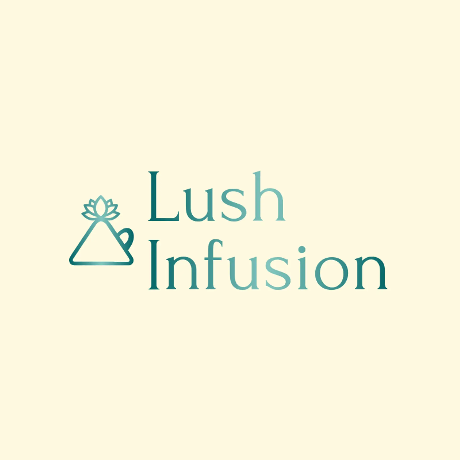 Lush Infusion logo for tea