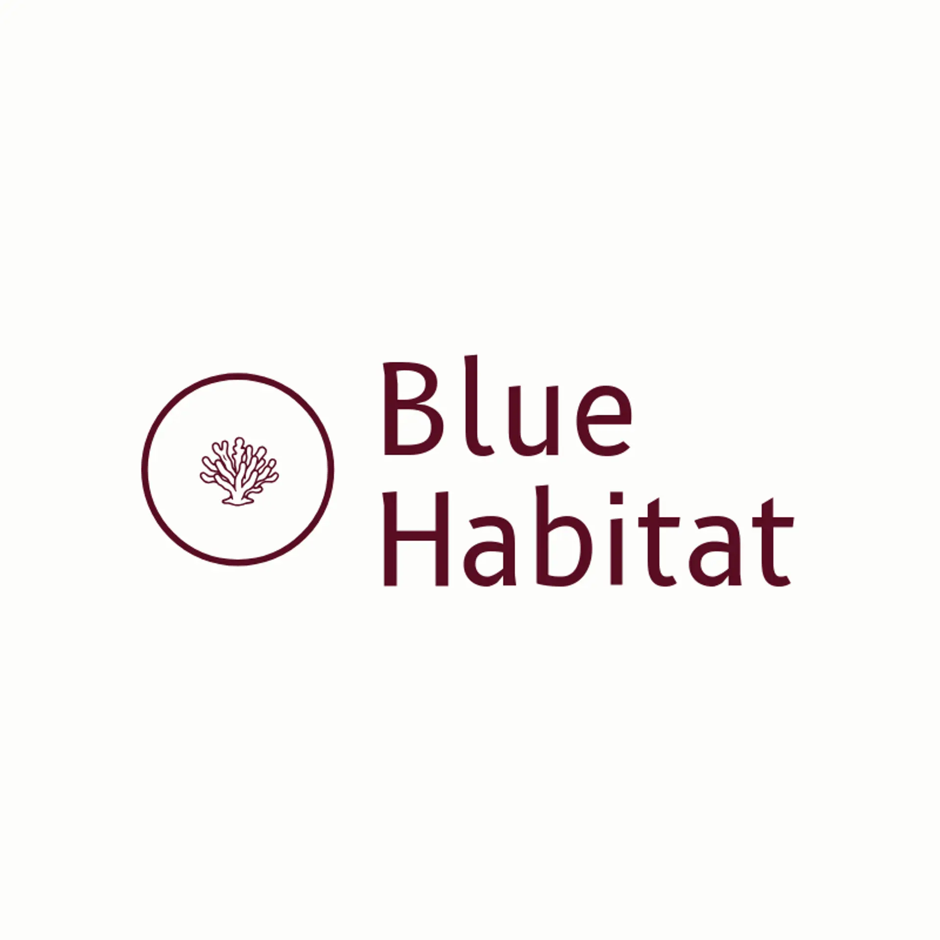 Blue Habitat logo for reef