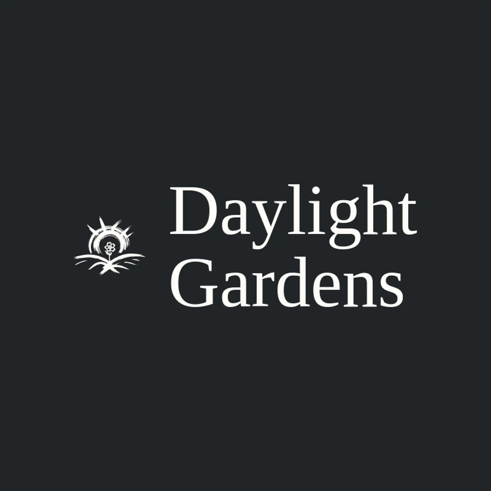 Daylight Gardens logo for landscape