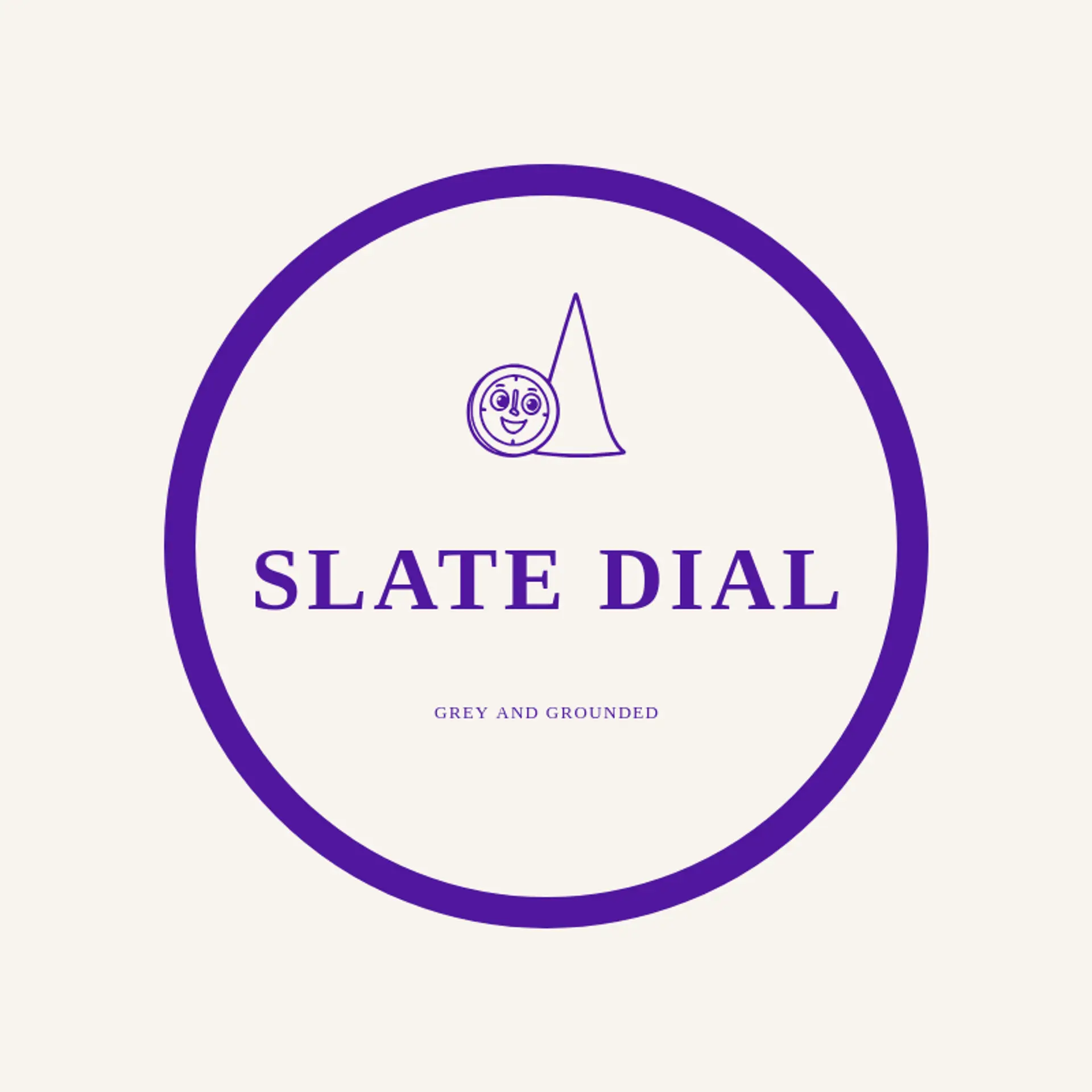 Slate Dial logo for clock