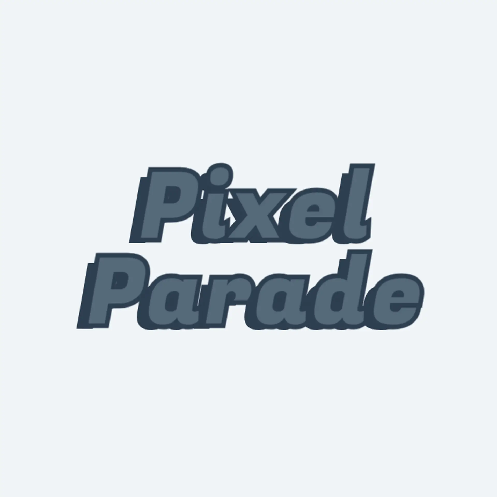 Pixel Parade logo for cool photography