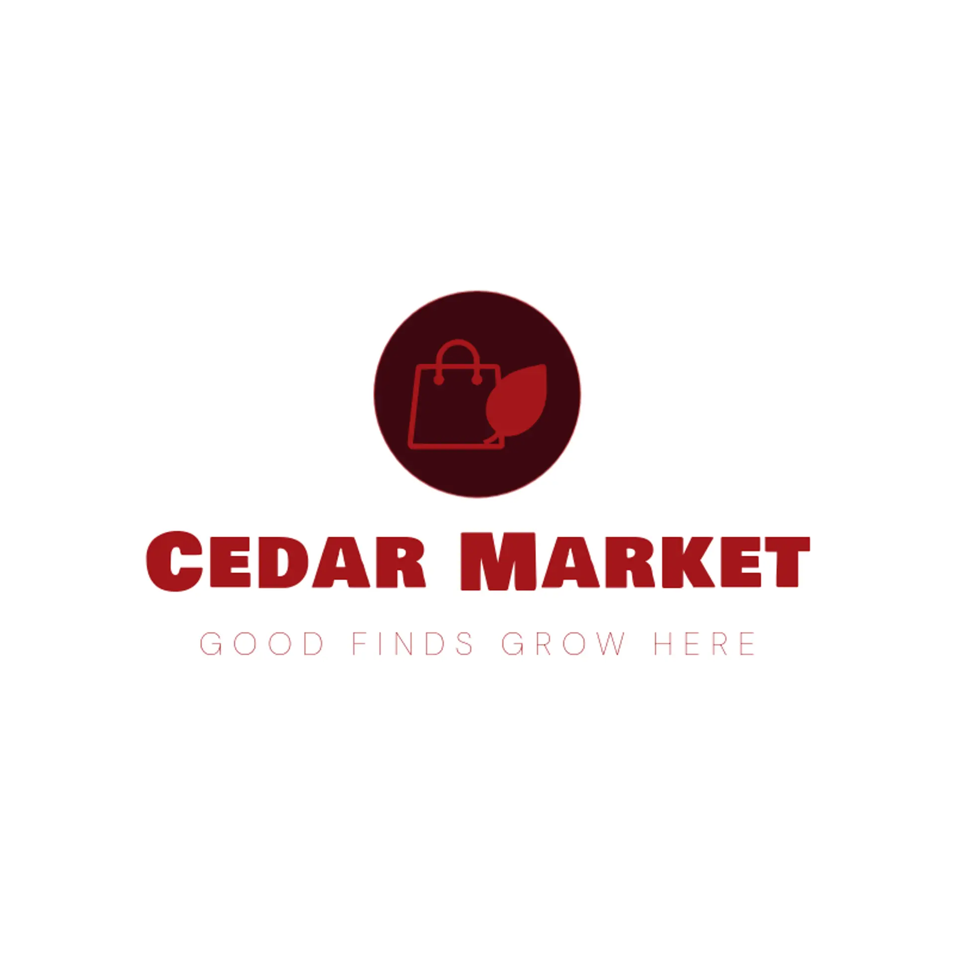 Cedar Market logo for store