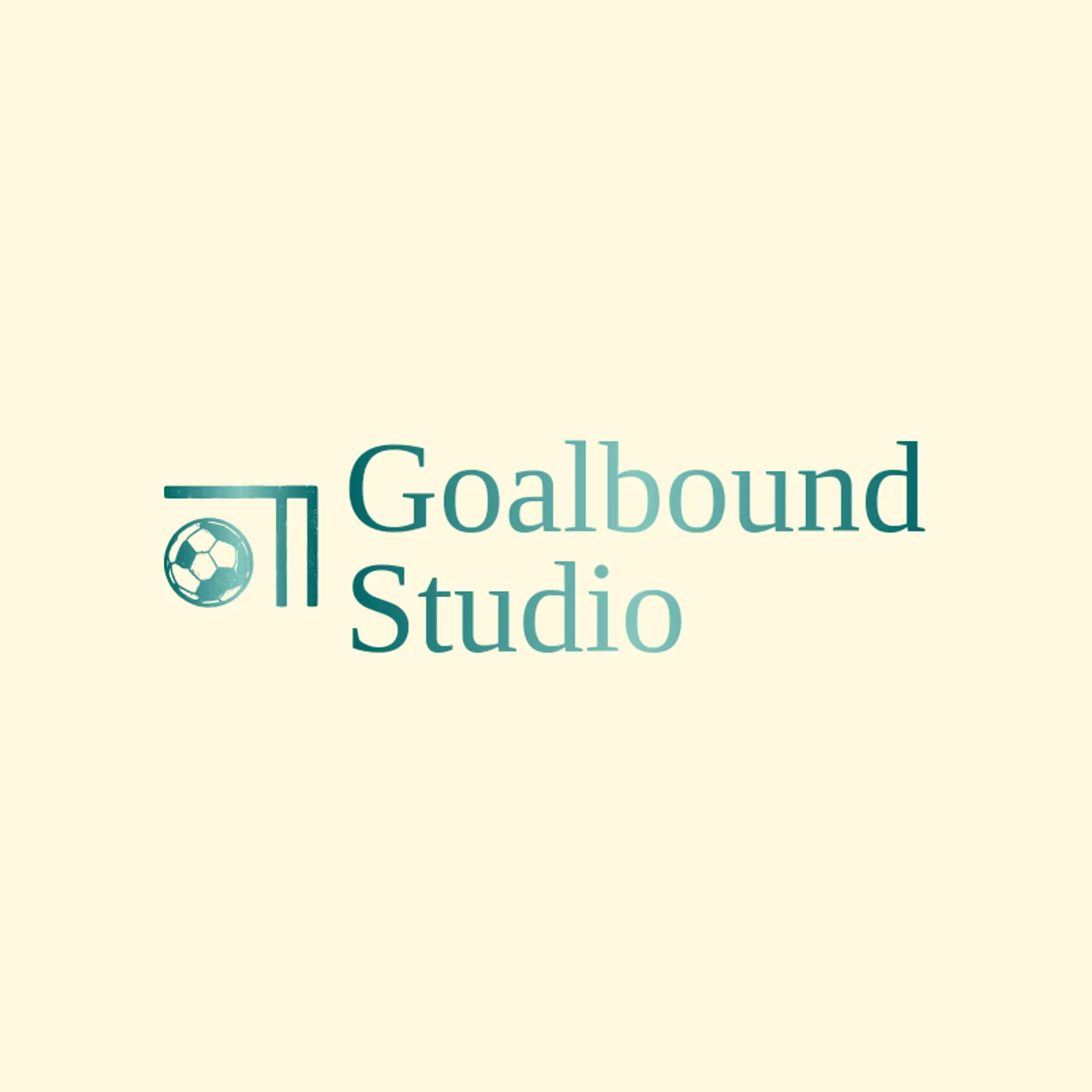 Goalbound Studio logo for soccer ball