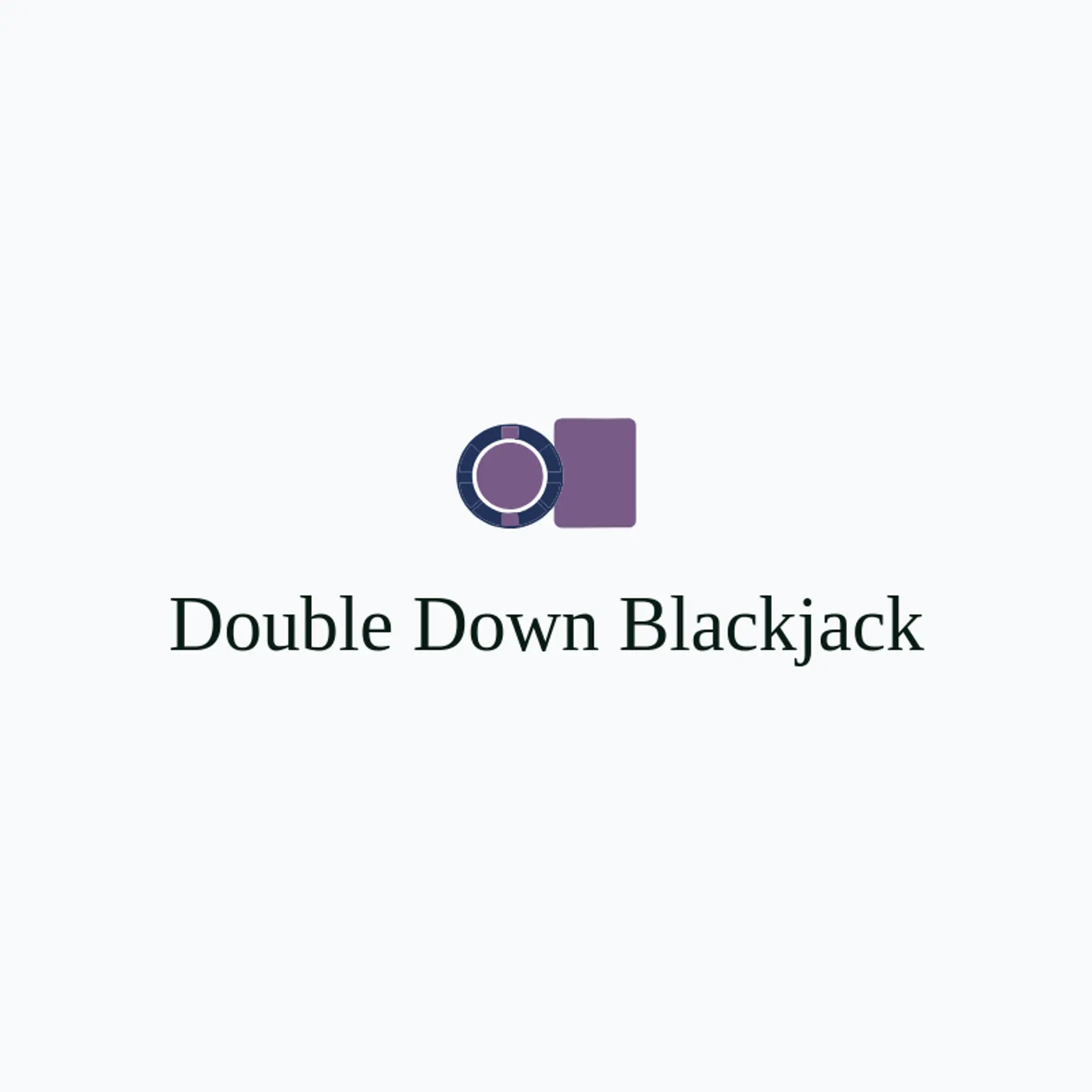Double Down Blackjack logo for blackjack
