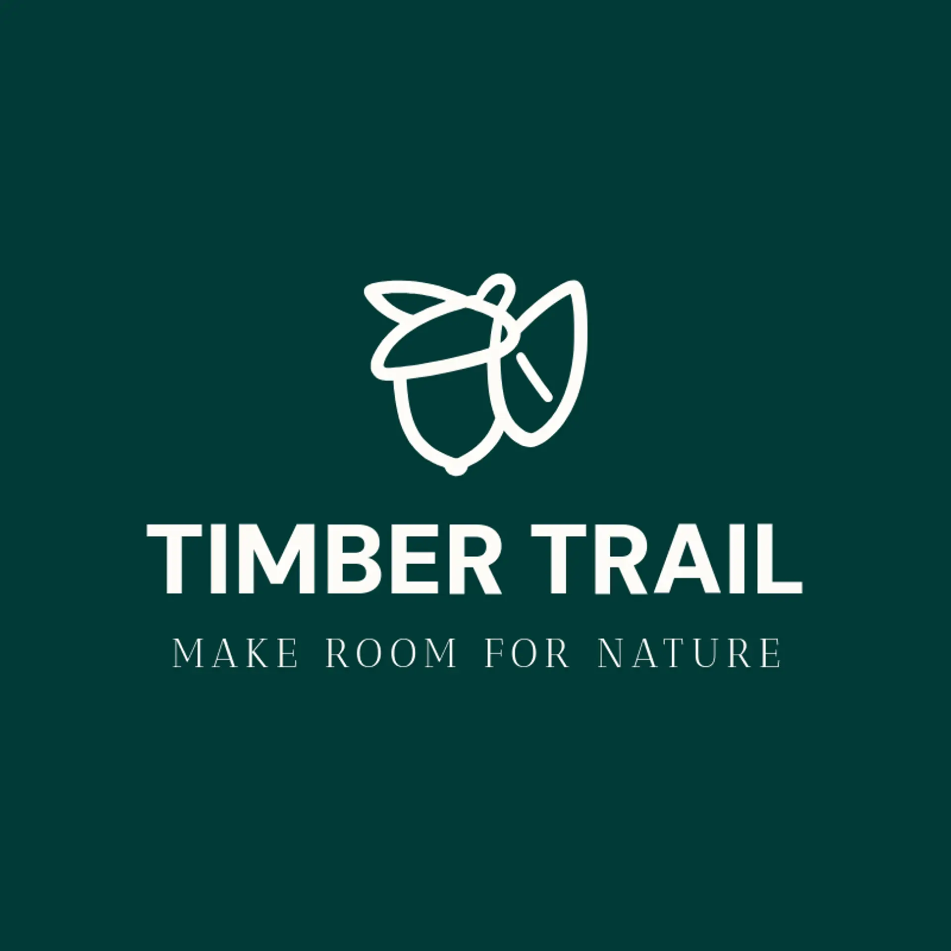 Timber Trail logo for wood