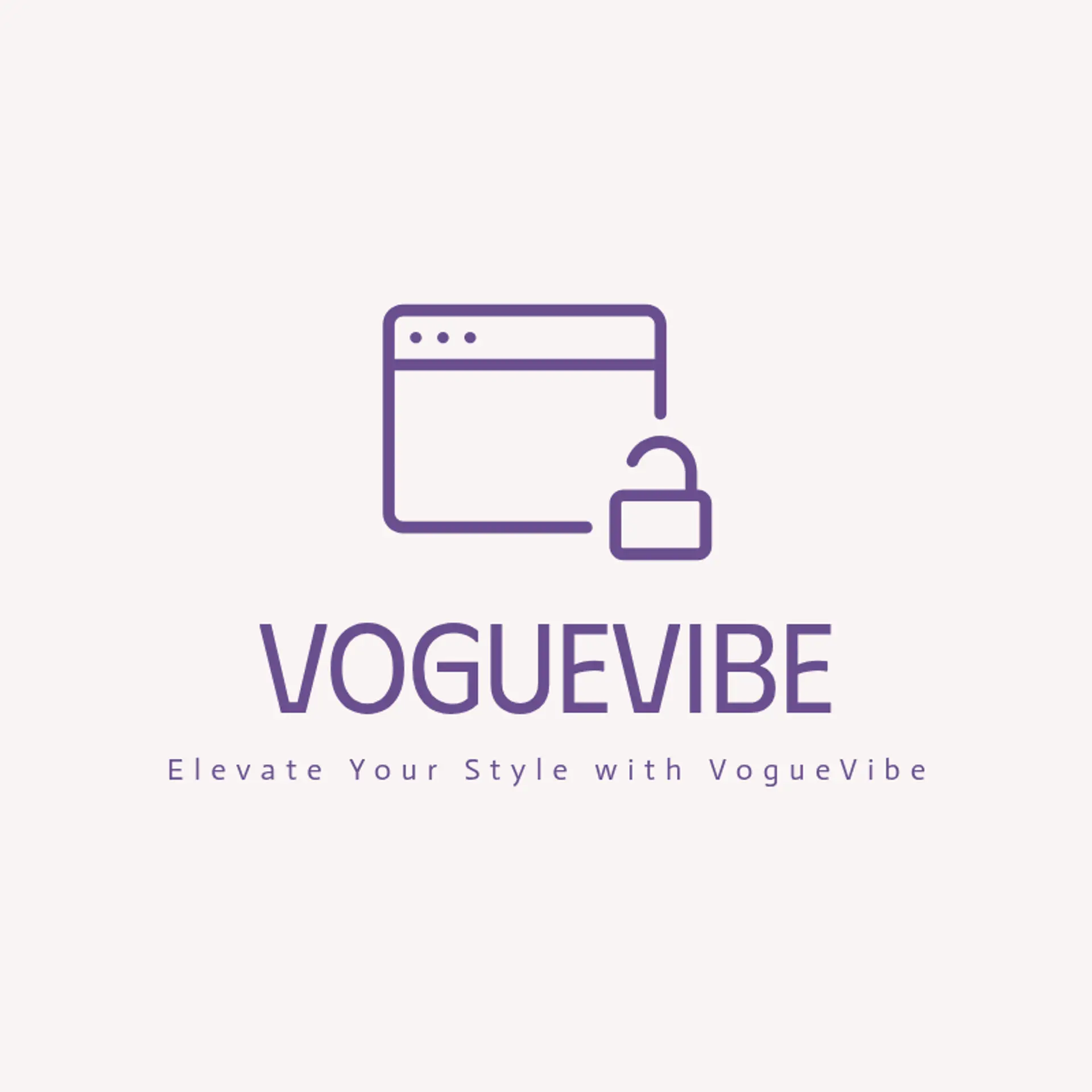 VogueVibe logo for fashion accessories