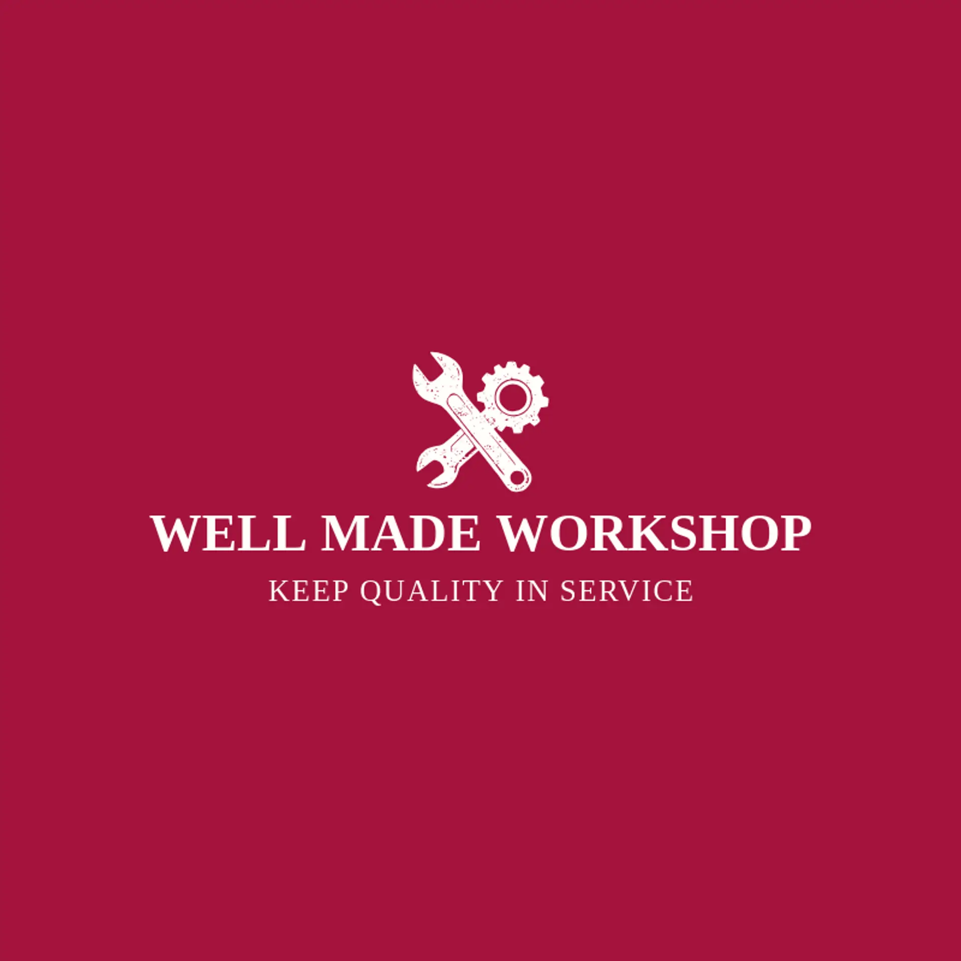 Well Made Workshop logo for repair