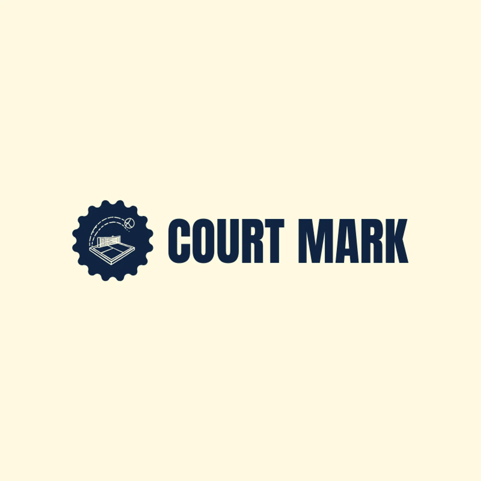 Court Mark logo for pickleball