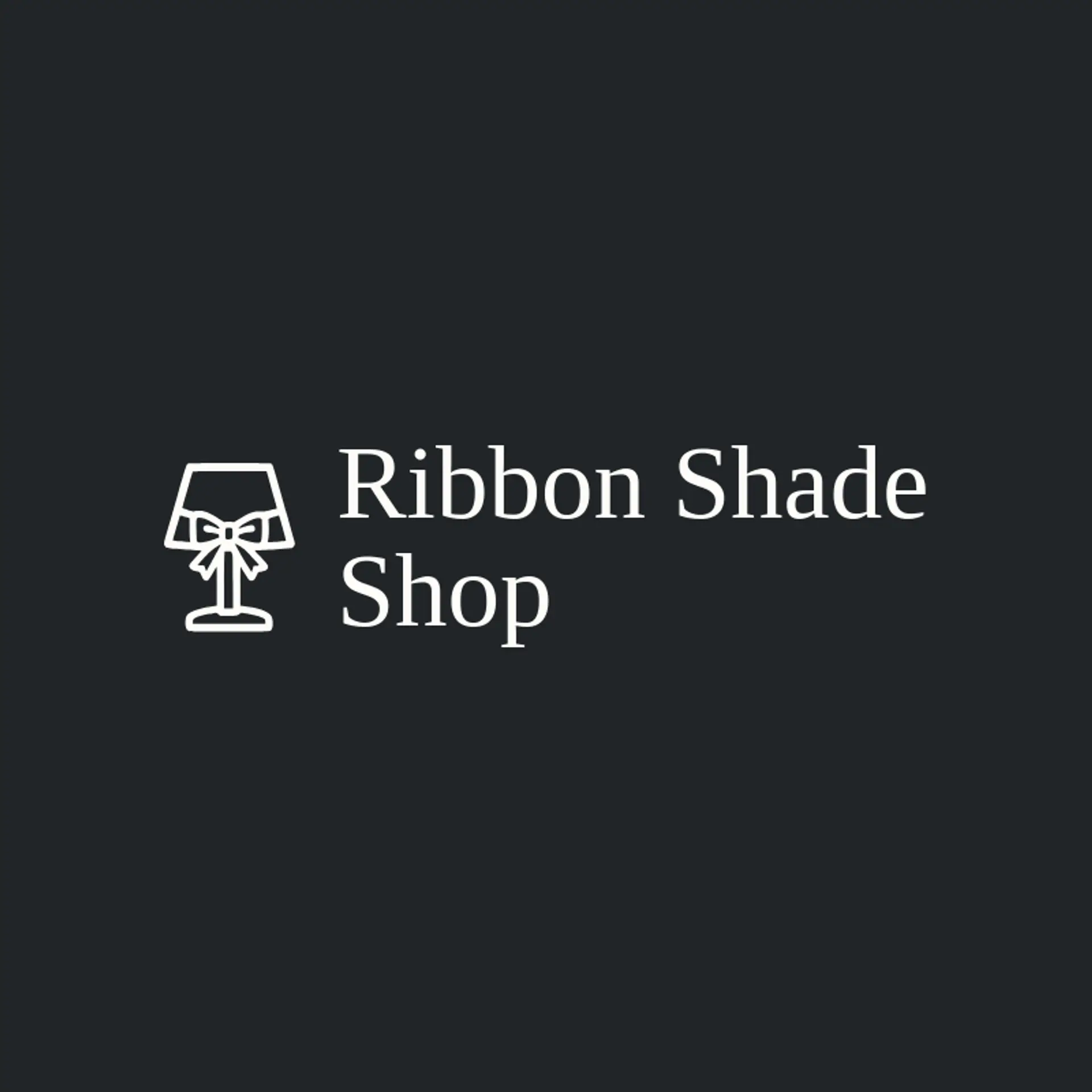 Ribbon Shade Shop logo for lamp