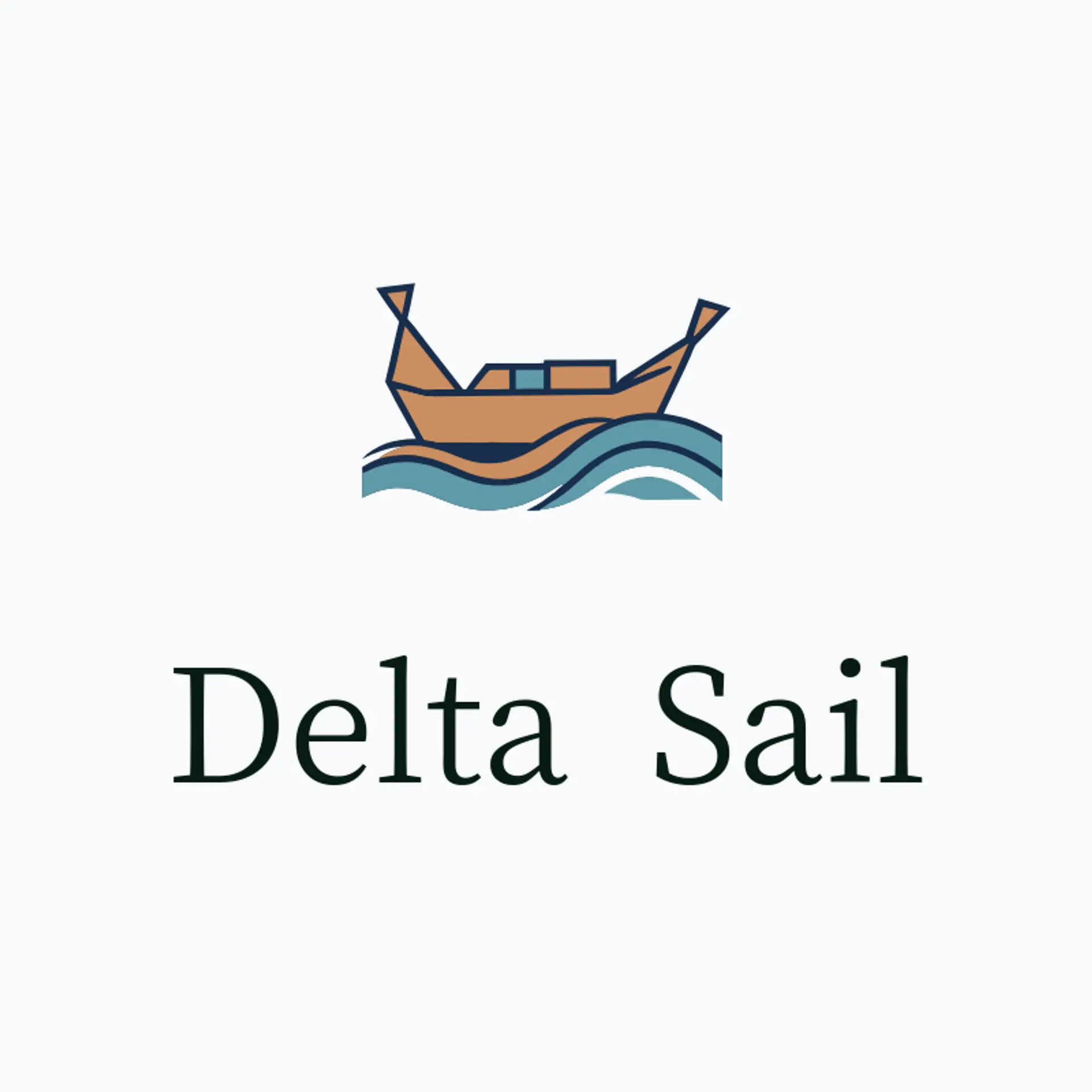Delta Sail logo for bengali