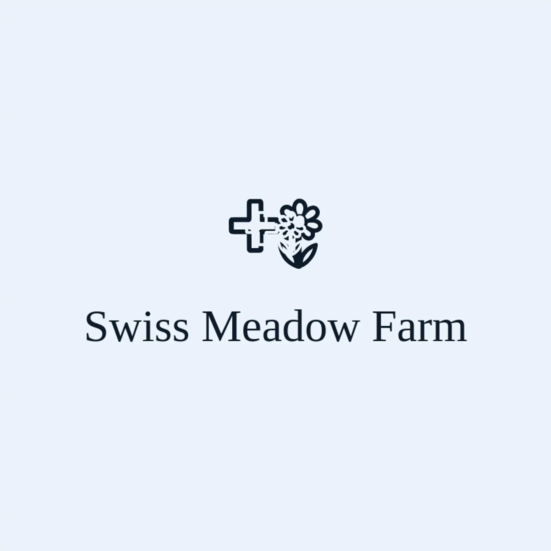 Swiss Meadow Farm logo for swiss