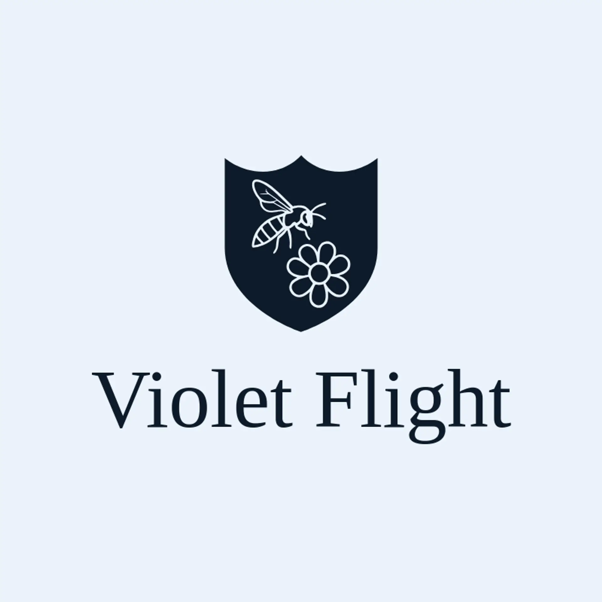 Violet Flight logo for wasp