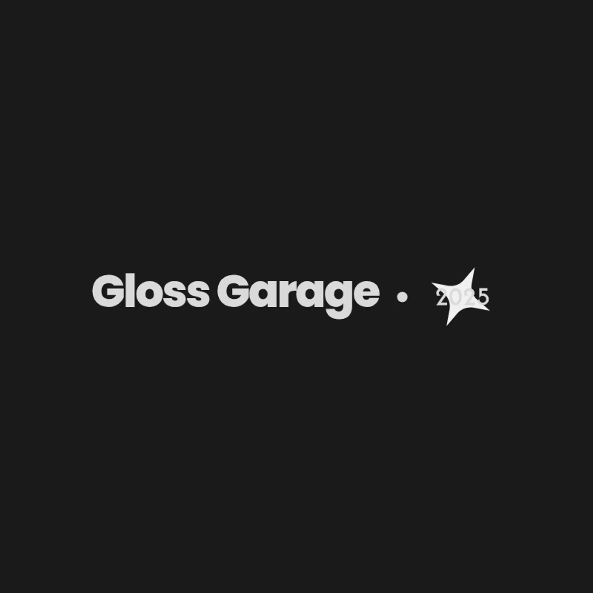 Gloss Garage logo for car cleaning