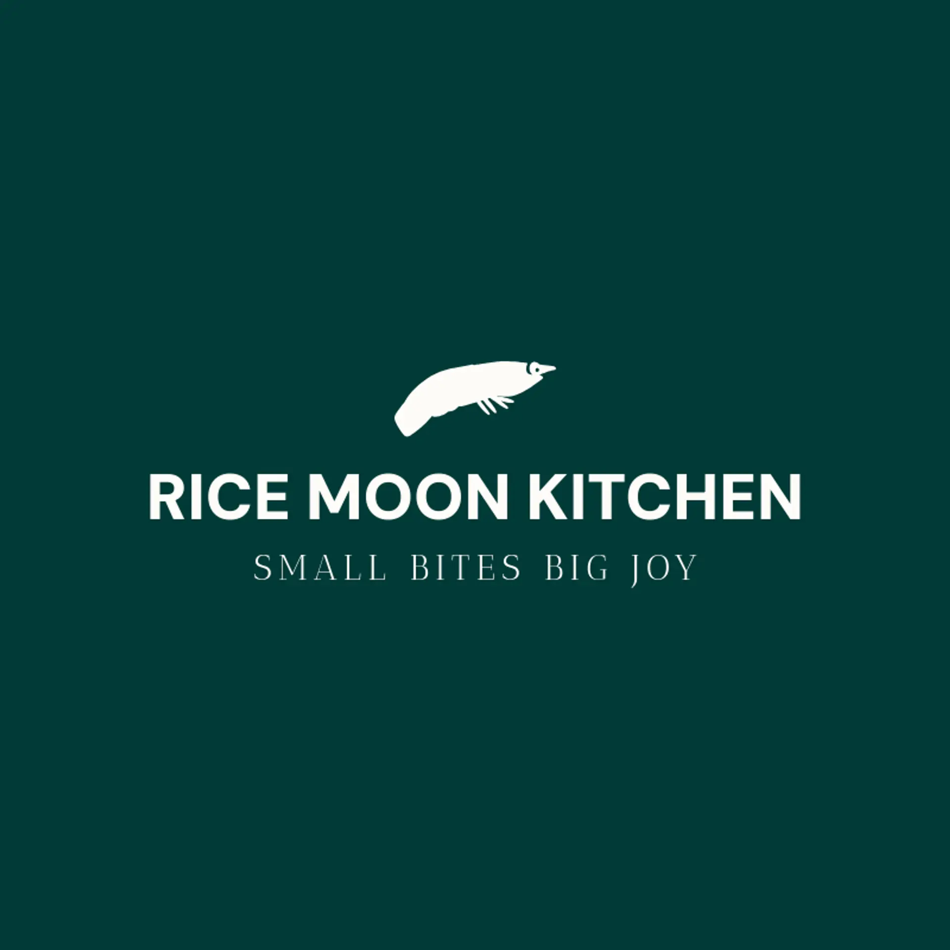 Rice Moon Kitchen logo for sushi