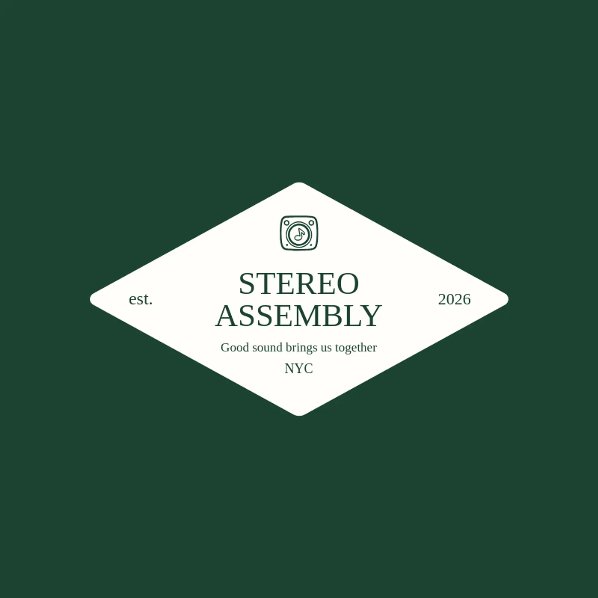 Stereo Assembly logo for stereo