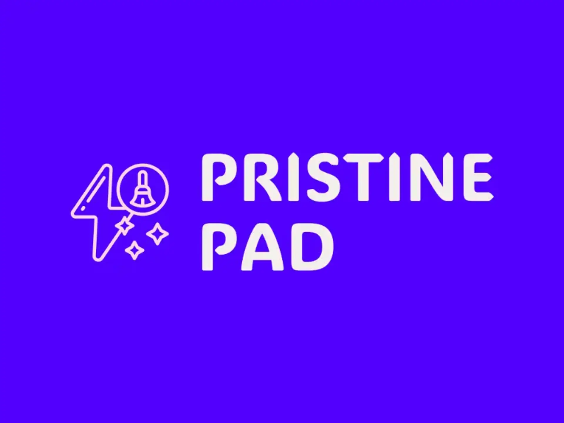 pristine pad cleaning business logo