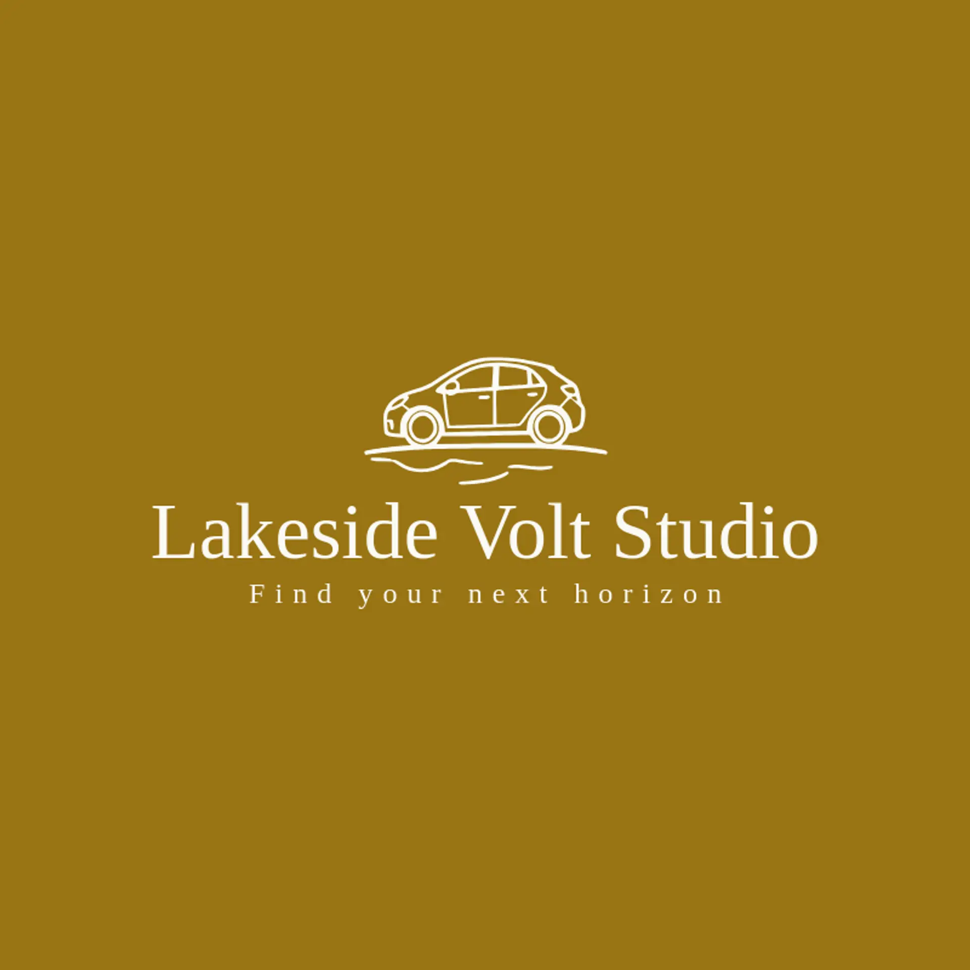 Lakeside Volt Studio logo for electric car