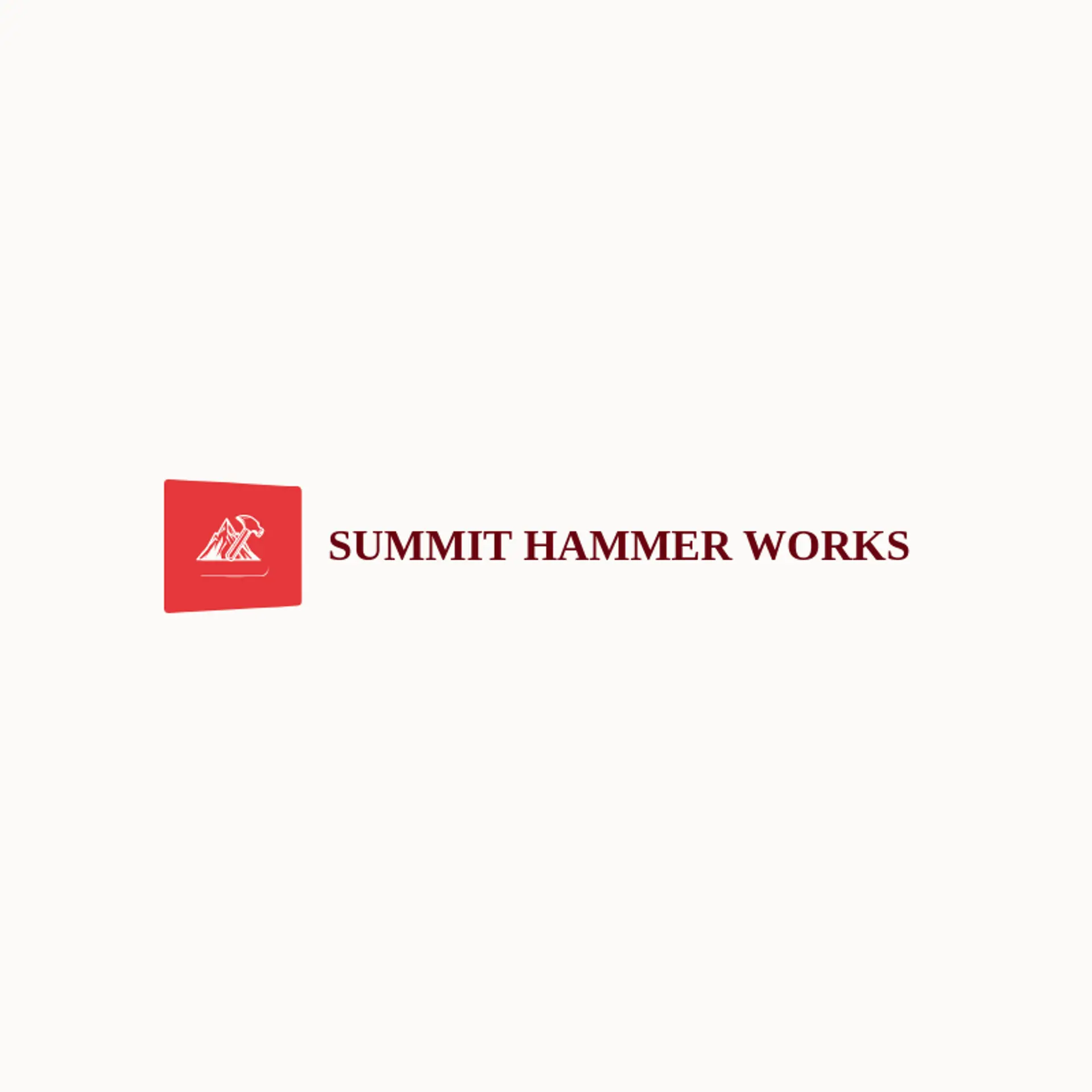 Summit Hammer Works logo for hammer