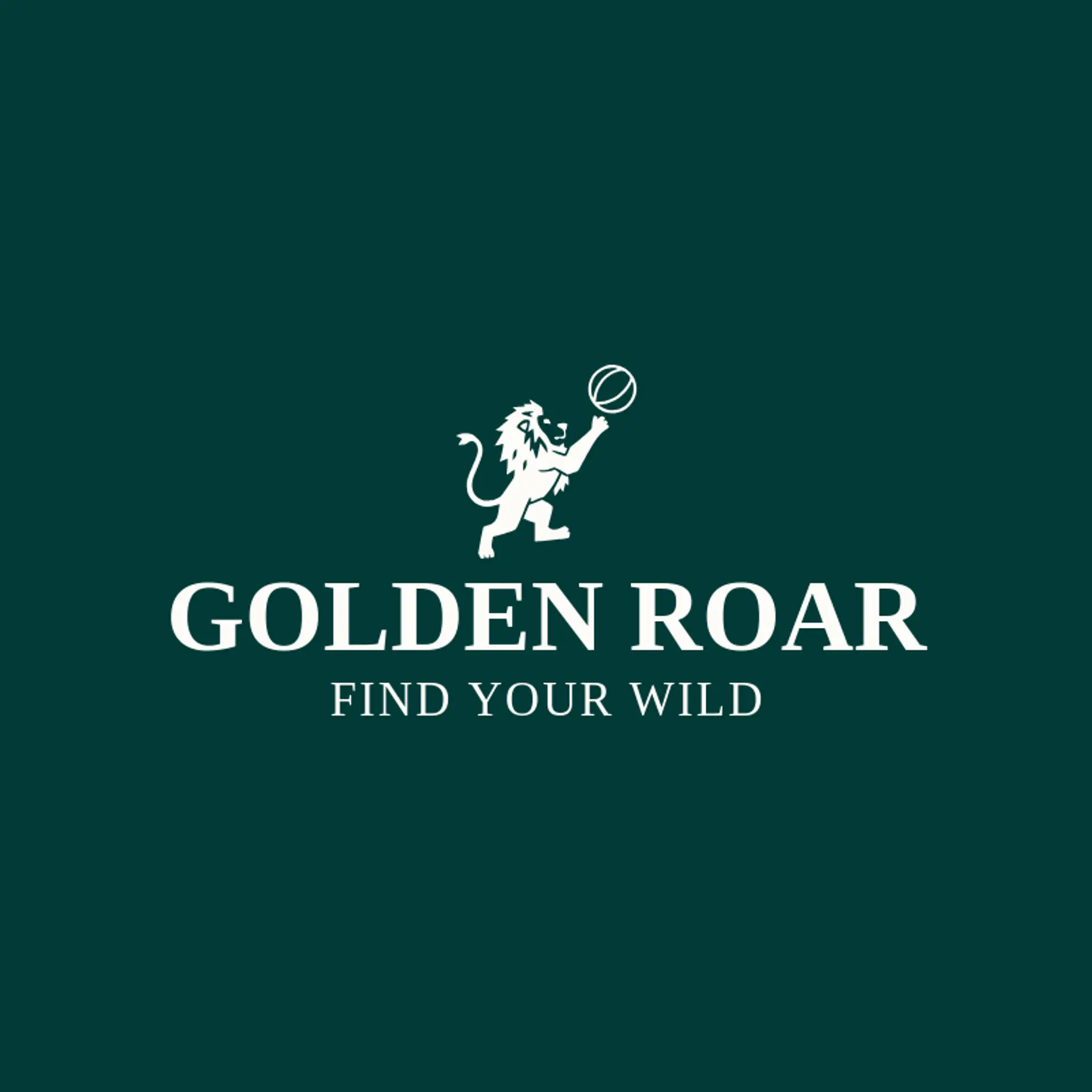Golden Roar logo for lion king