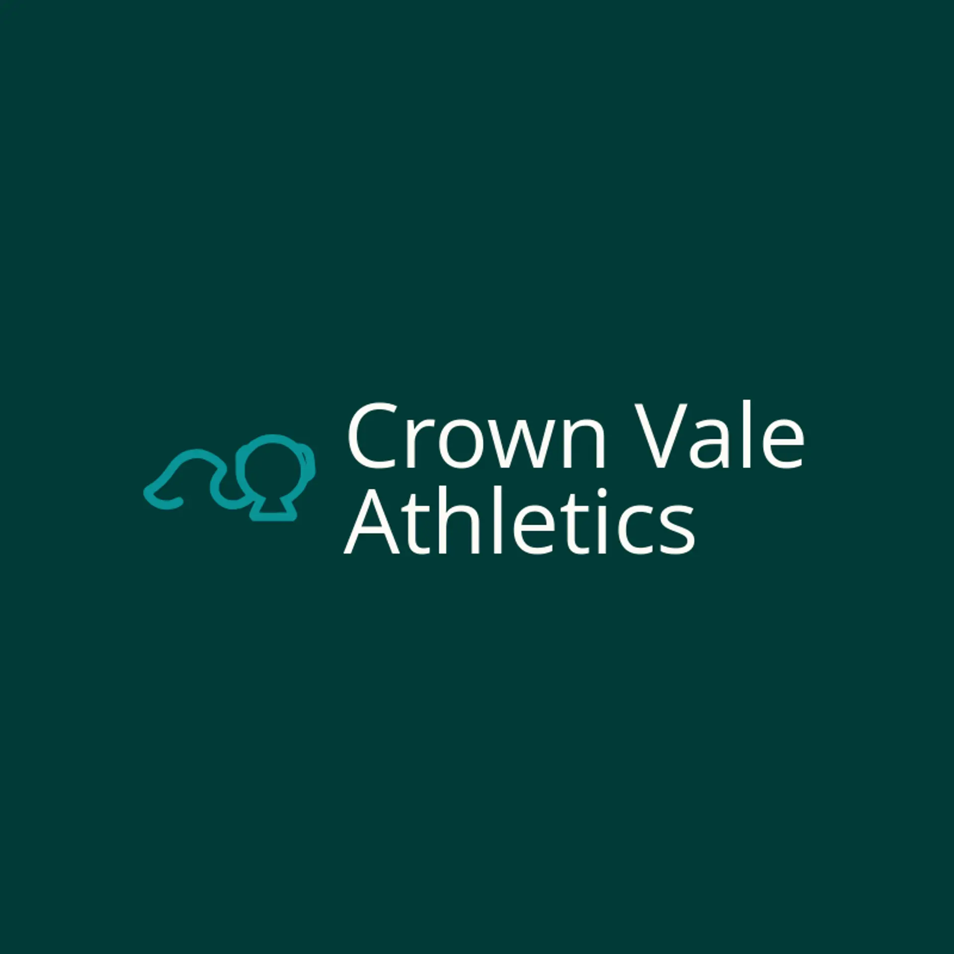 Crown Vale Athletics logo for winner