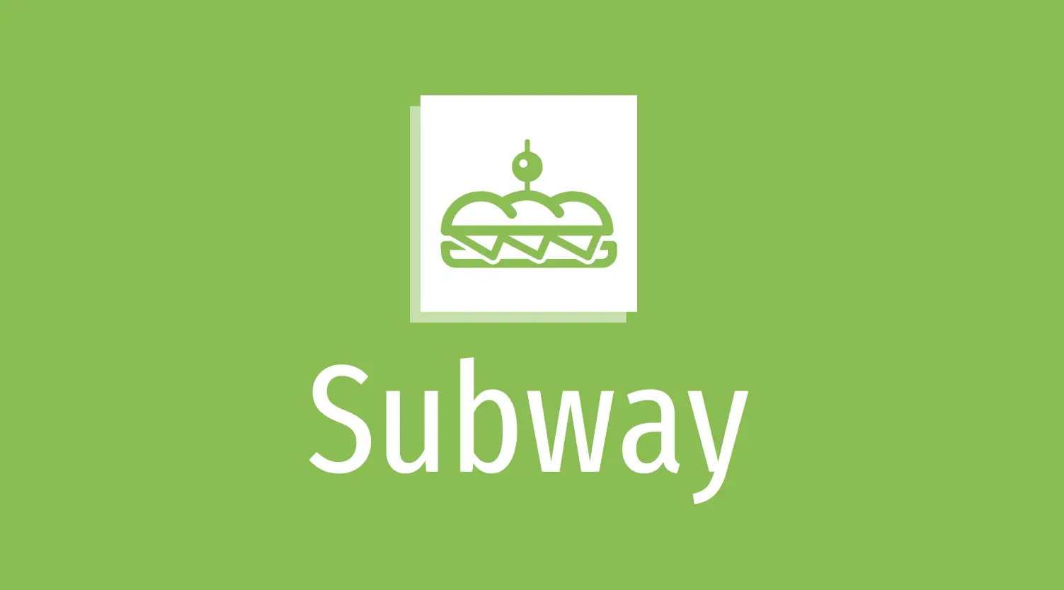 Subway logo variation