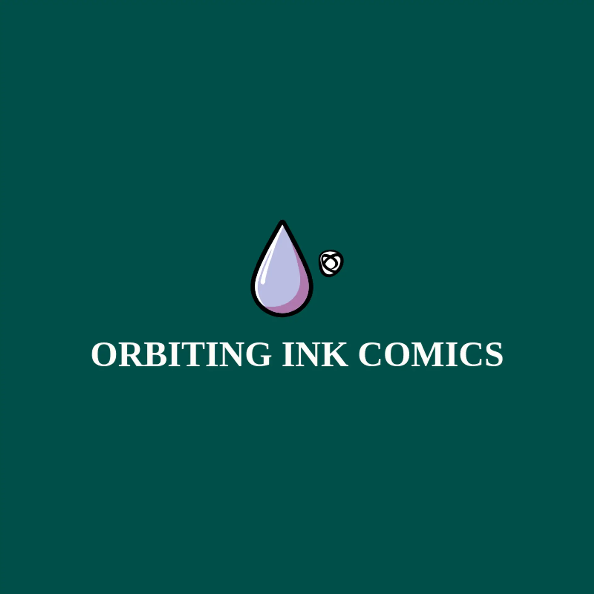 Orbiting Ink Comics logo for comic