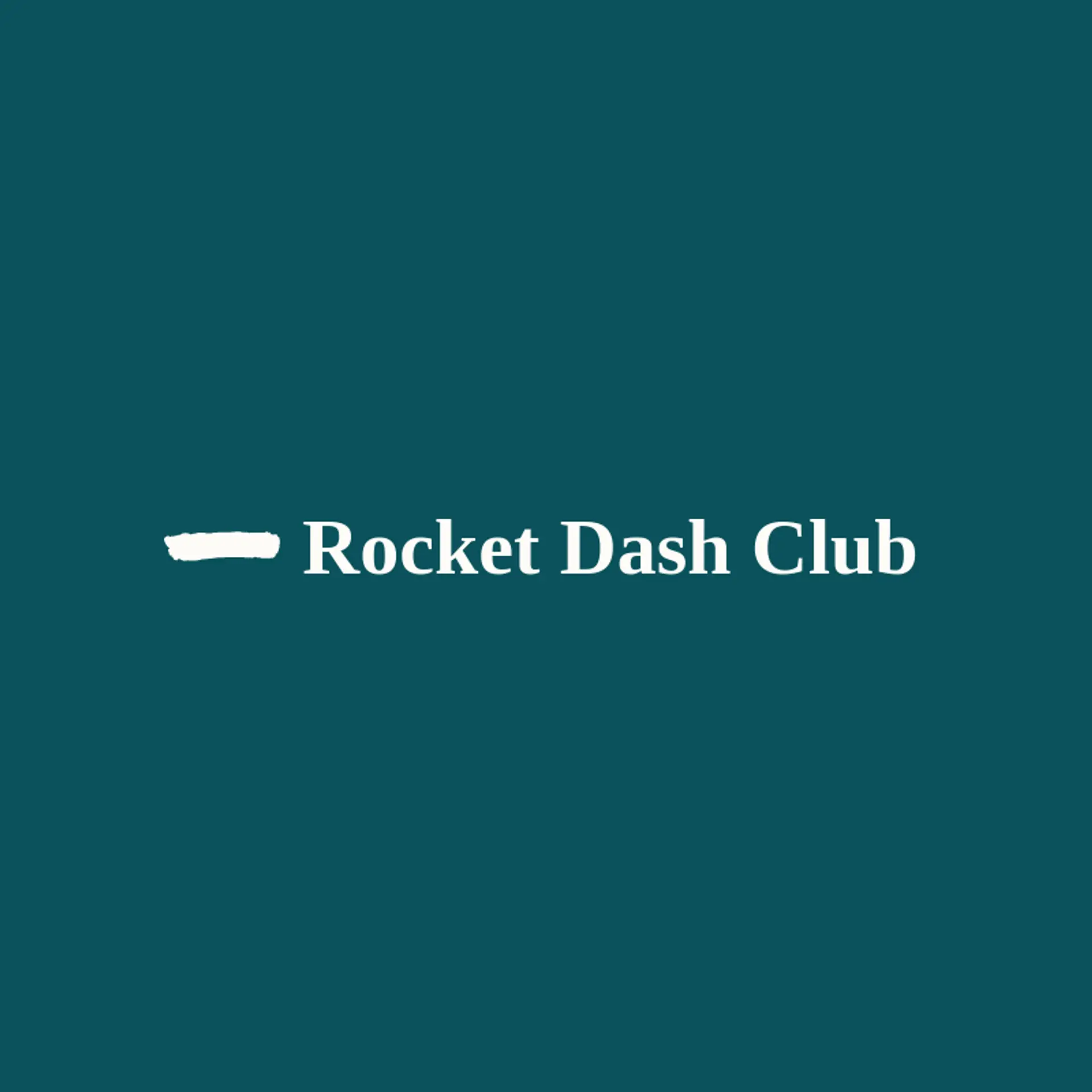 Rocket Dash Club logo for dash