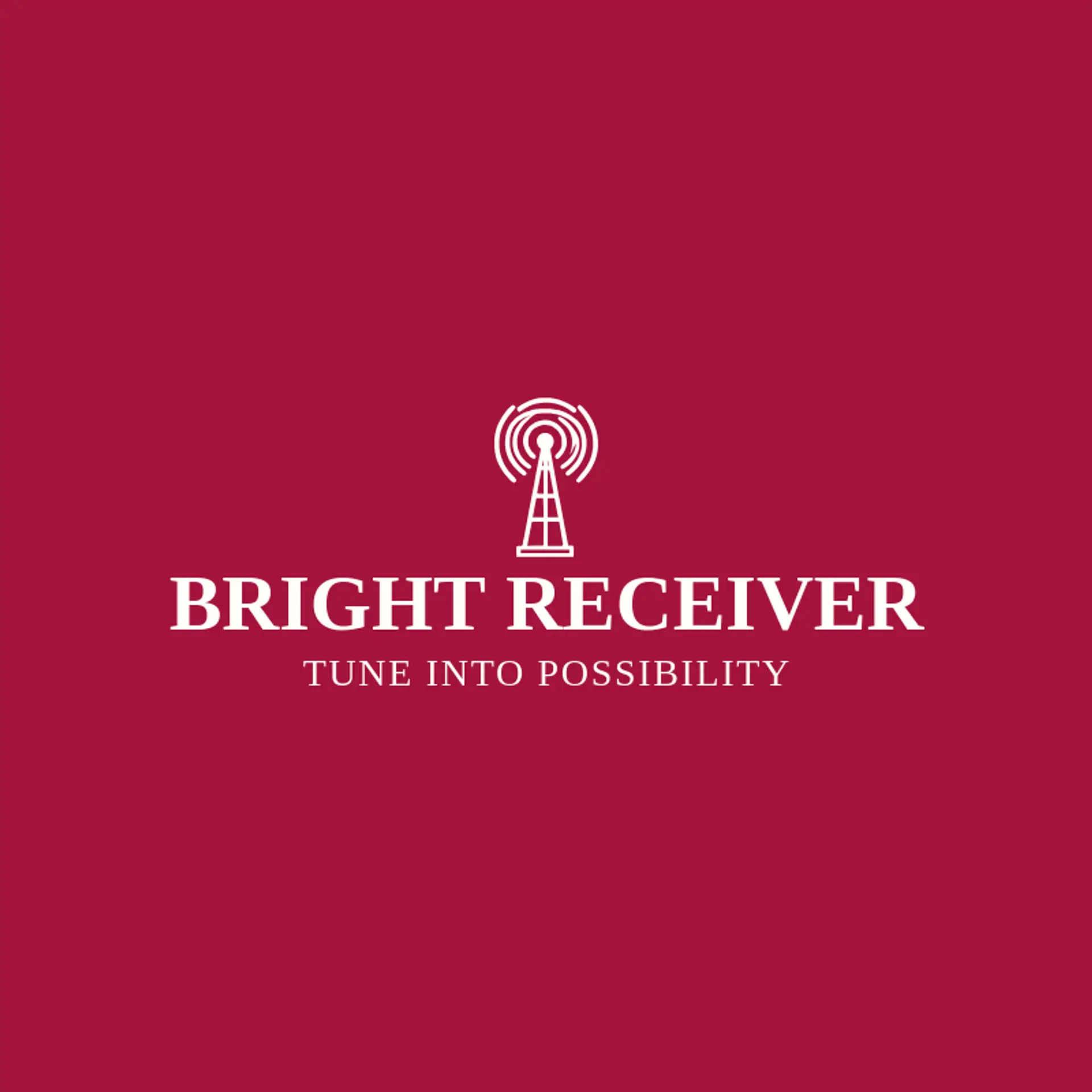 Bright Receiver logo for static